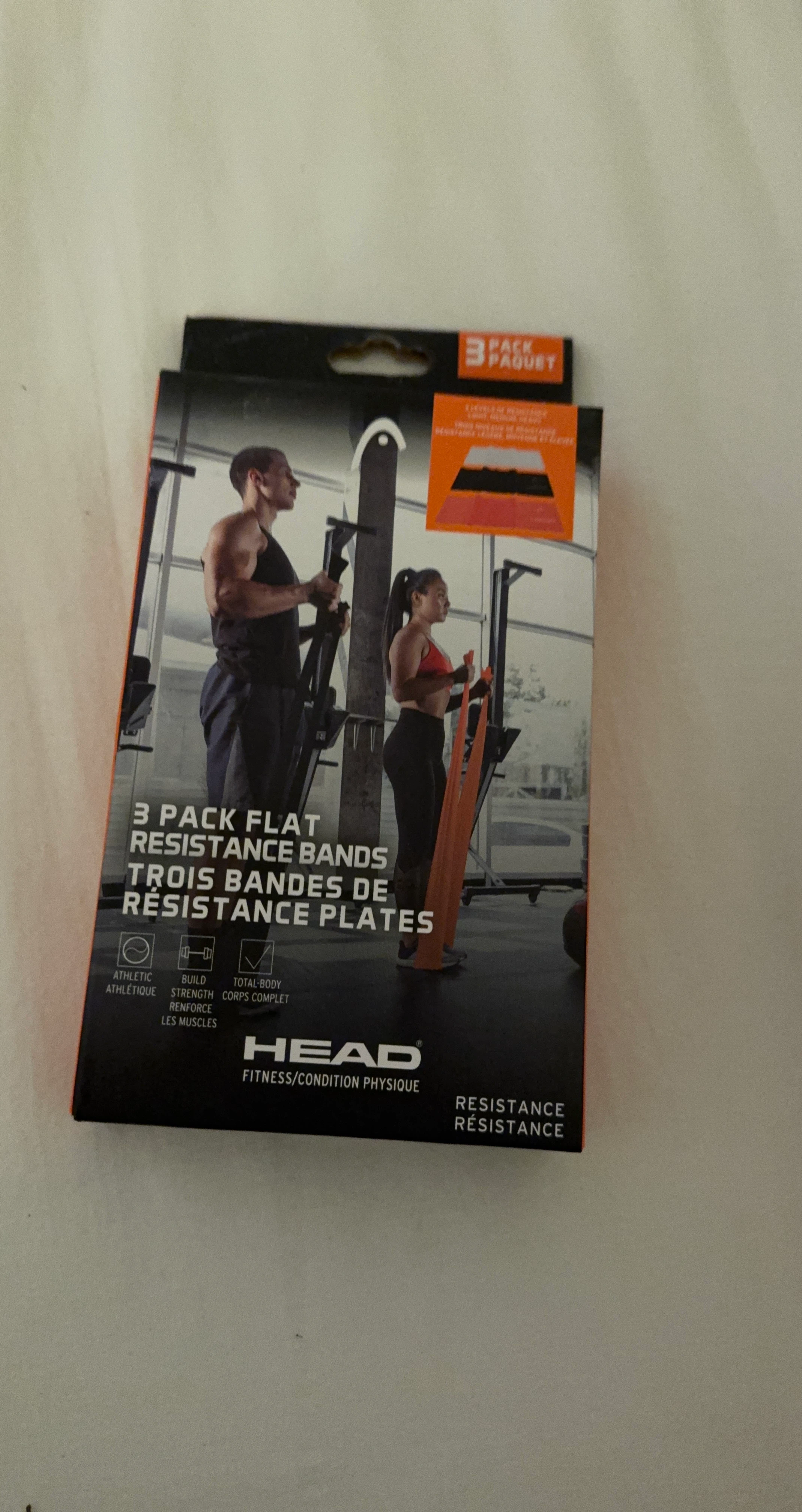 Head 3 Pack Flat Resistance Bands