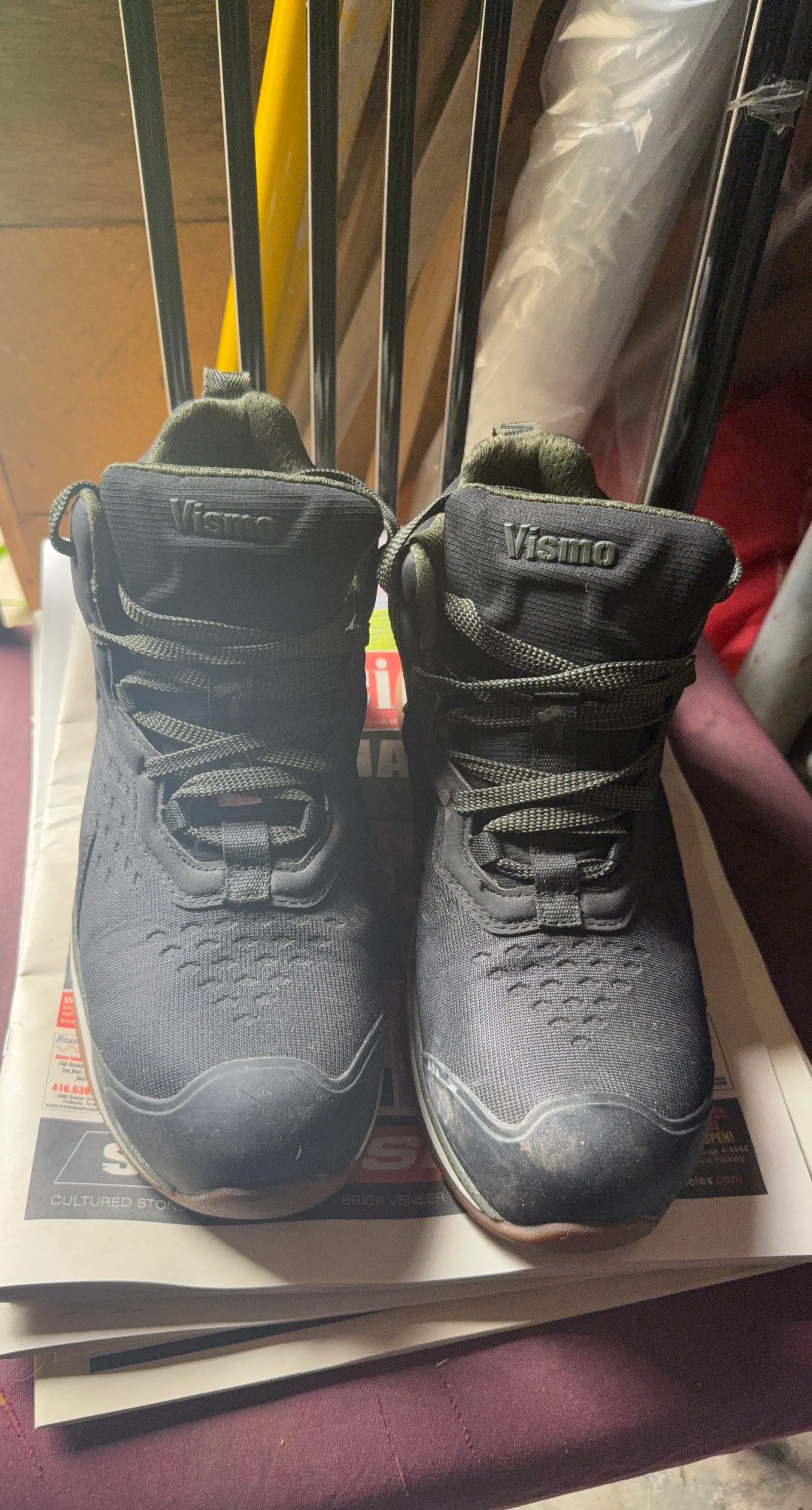 Vismo Safety Work Boots US 8.5