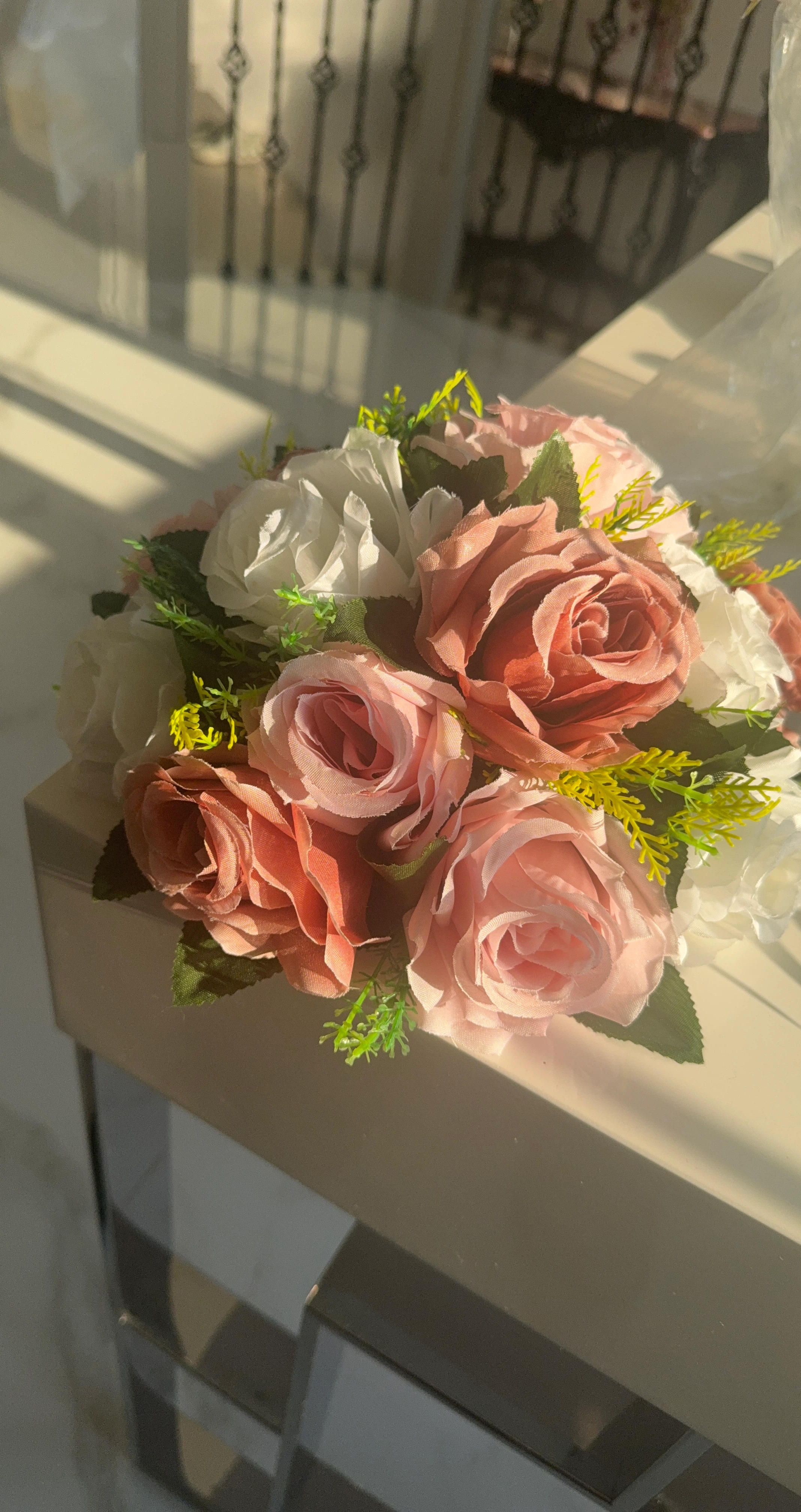 Artificial Rose Flower Bouquet