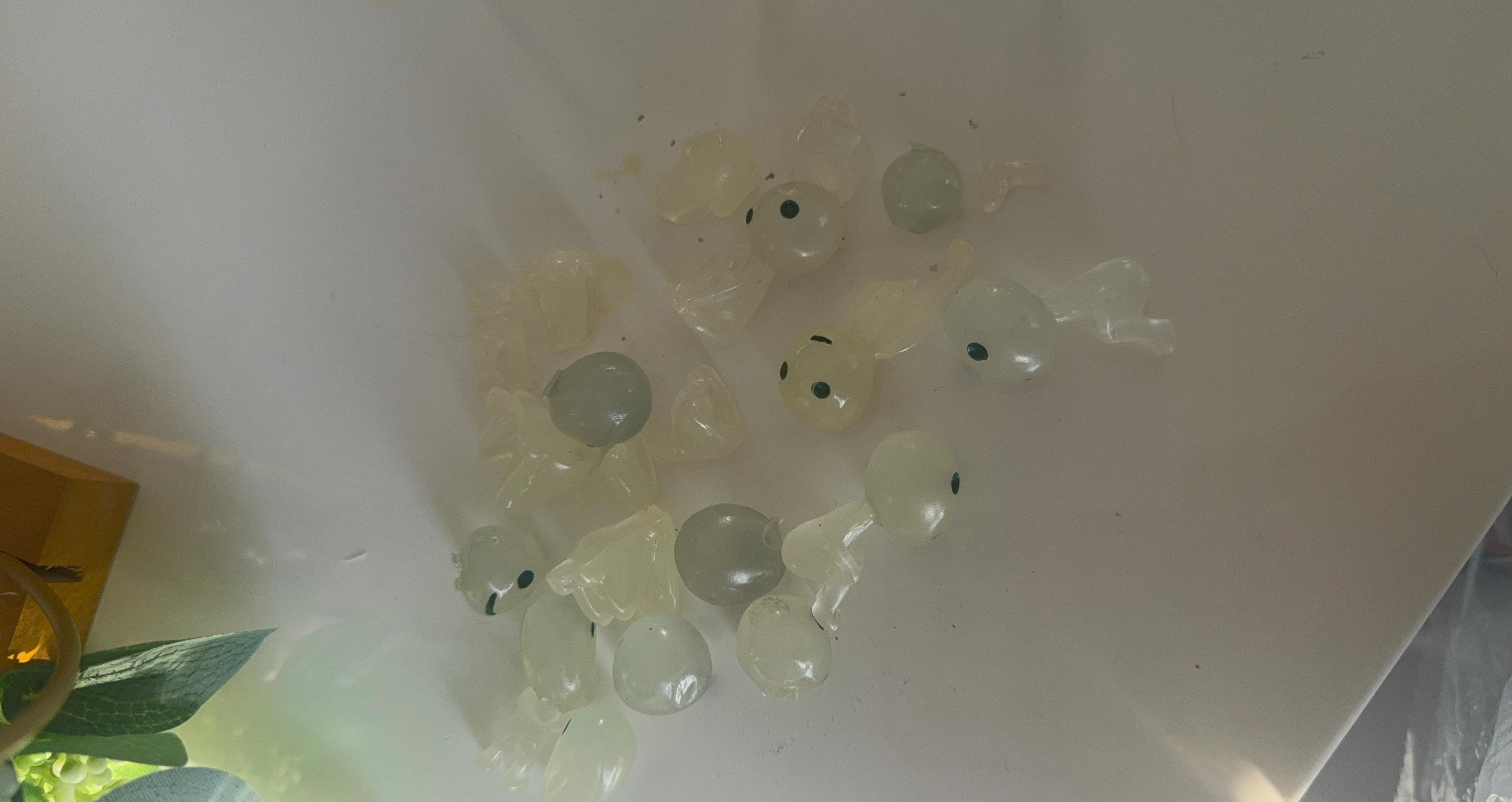 Set of Small Ghost Figurines