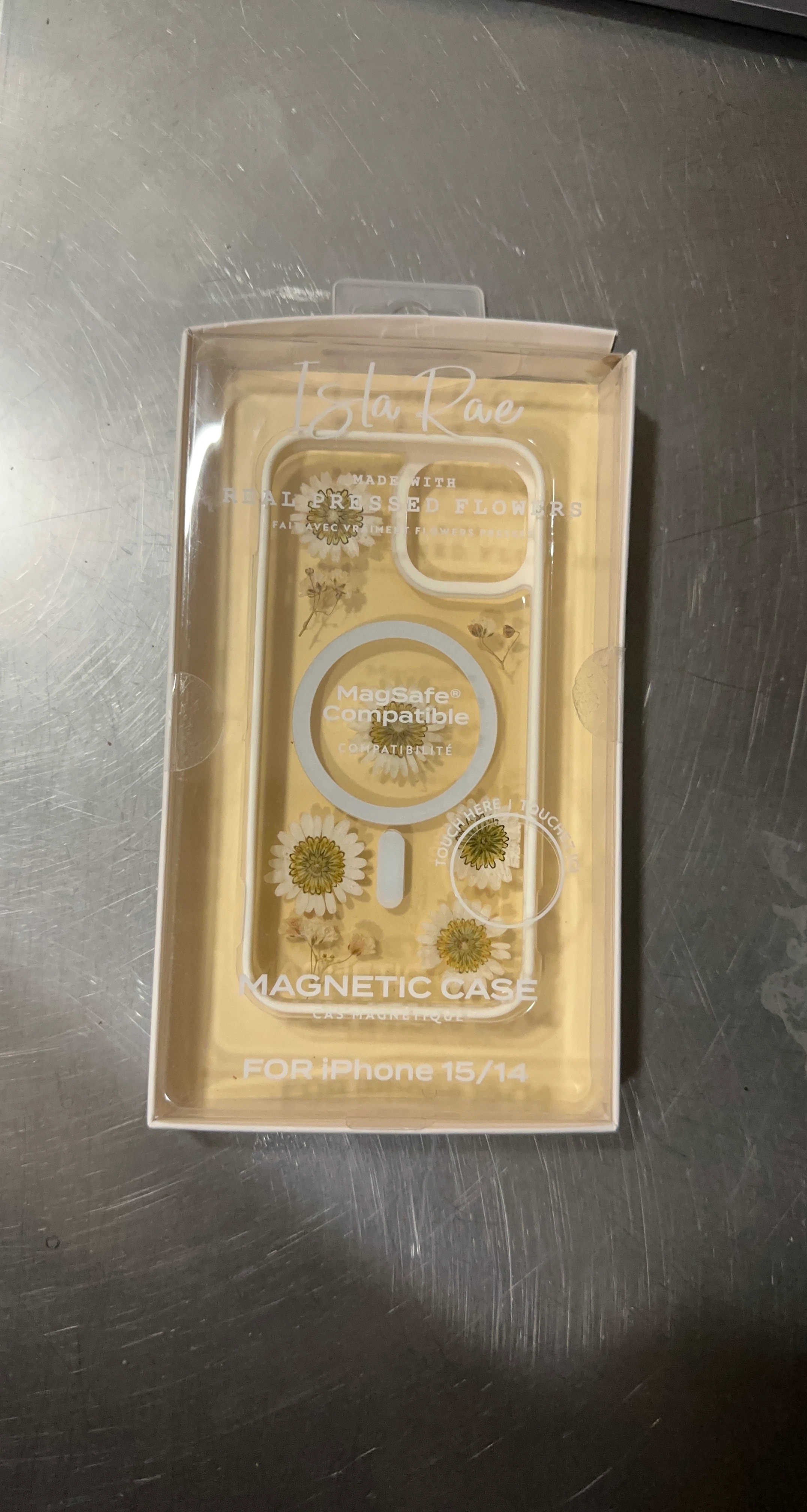 Isla Rae Real Pressed Flower Magnetic Case for iPhone 15/14