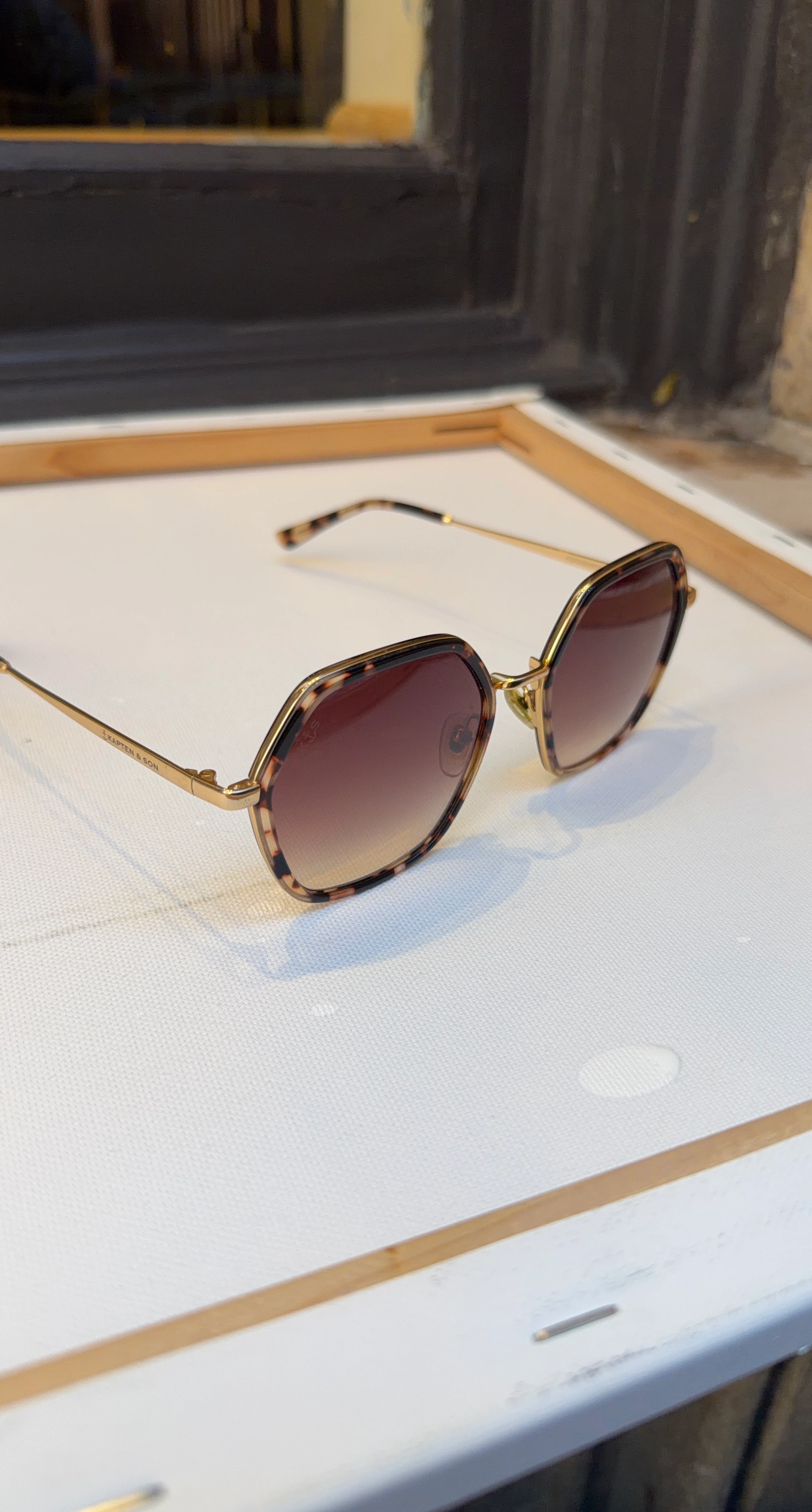 Kapten & Son Tortoise Shell Sunglasses