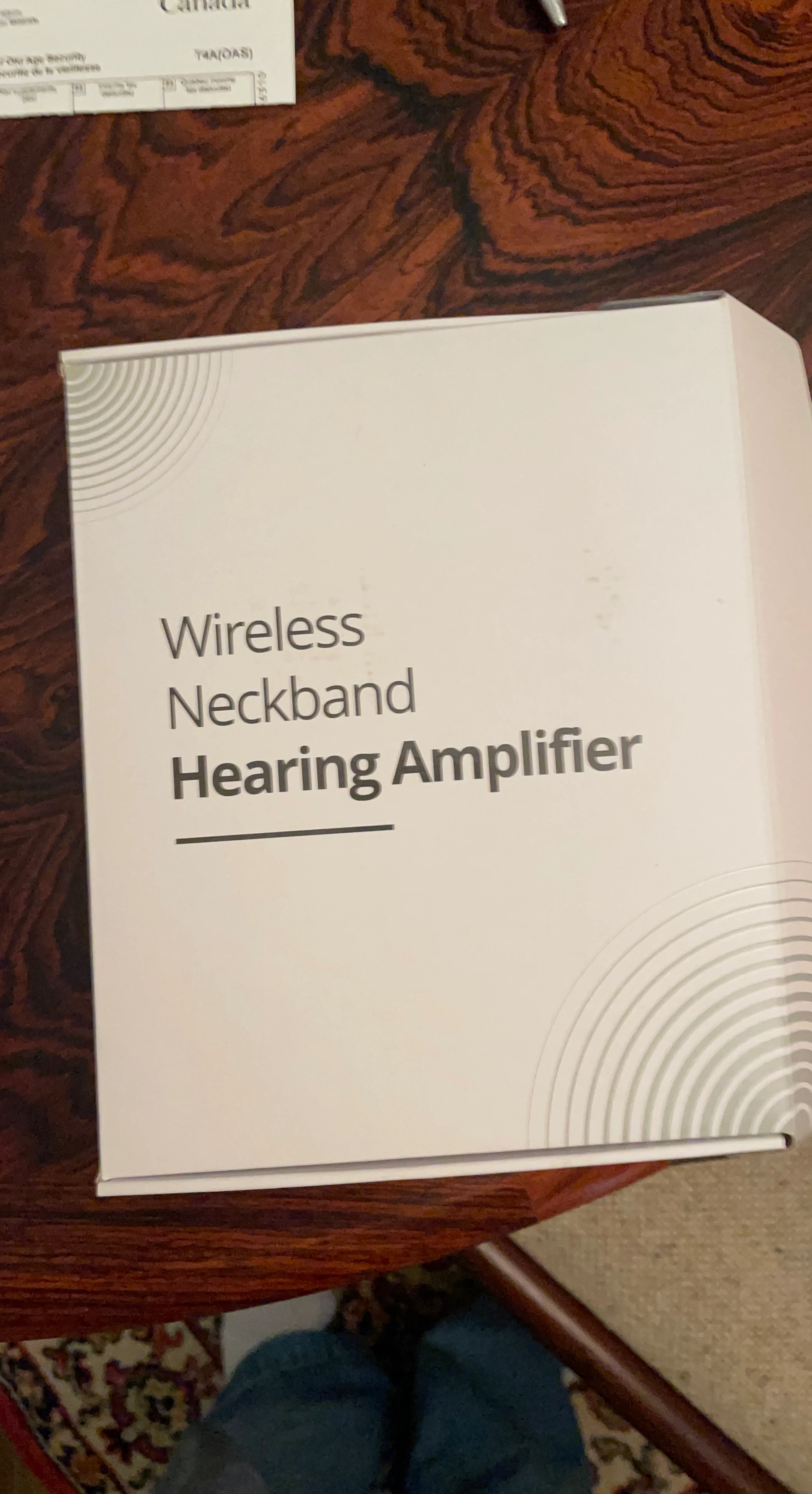 Wireless Neckband Hearing Amplifier