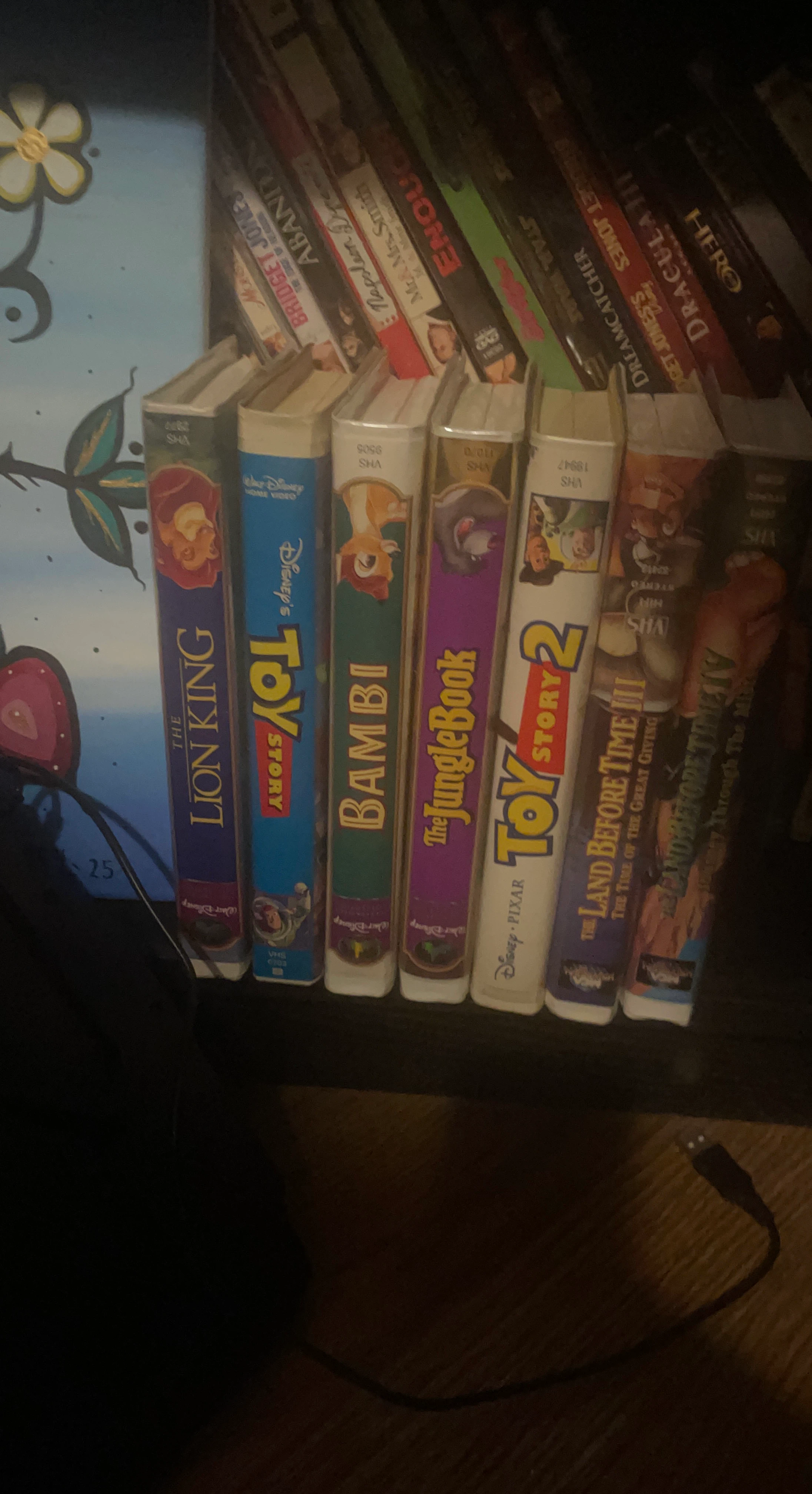 7 Assorted Children's VHS Movie Tapes
