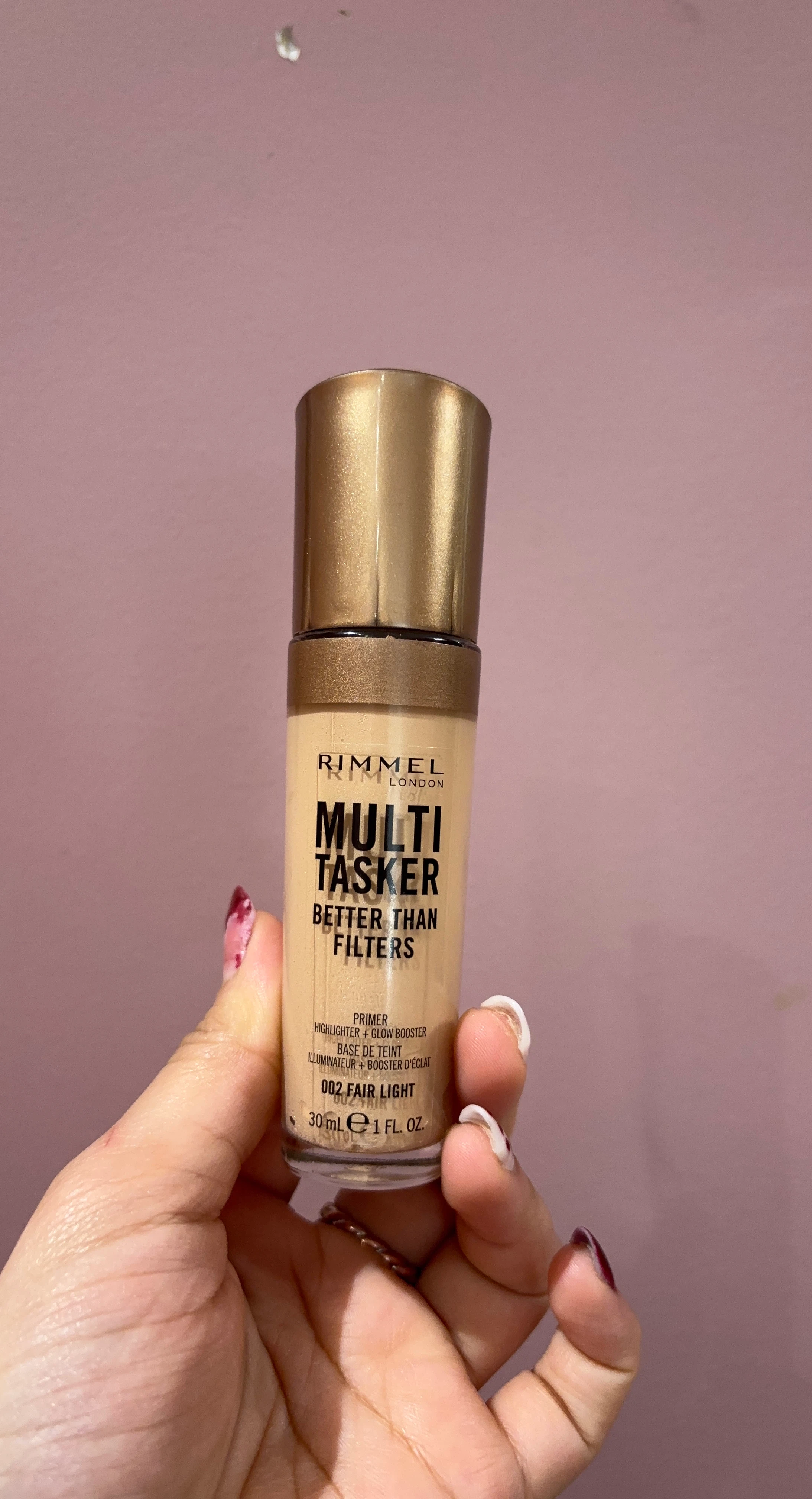 Rimmel Multi Tasker Better Than Filters 002 Fair Light
