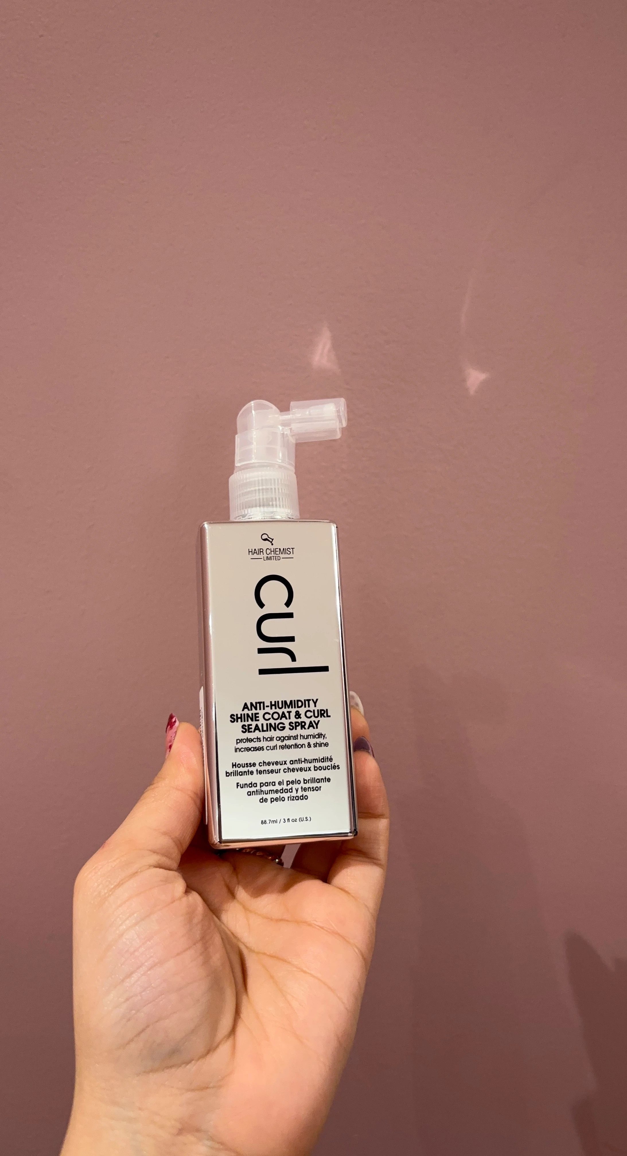 Hair Chemist Curl Anti-Humidity Shine Coat Spray