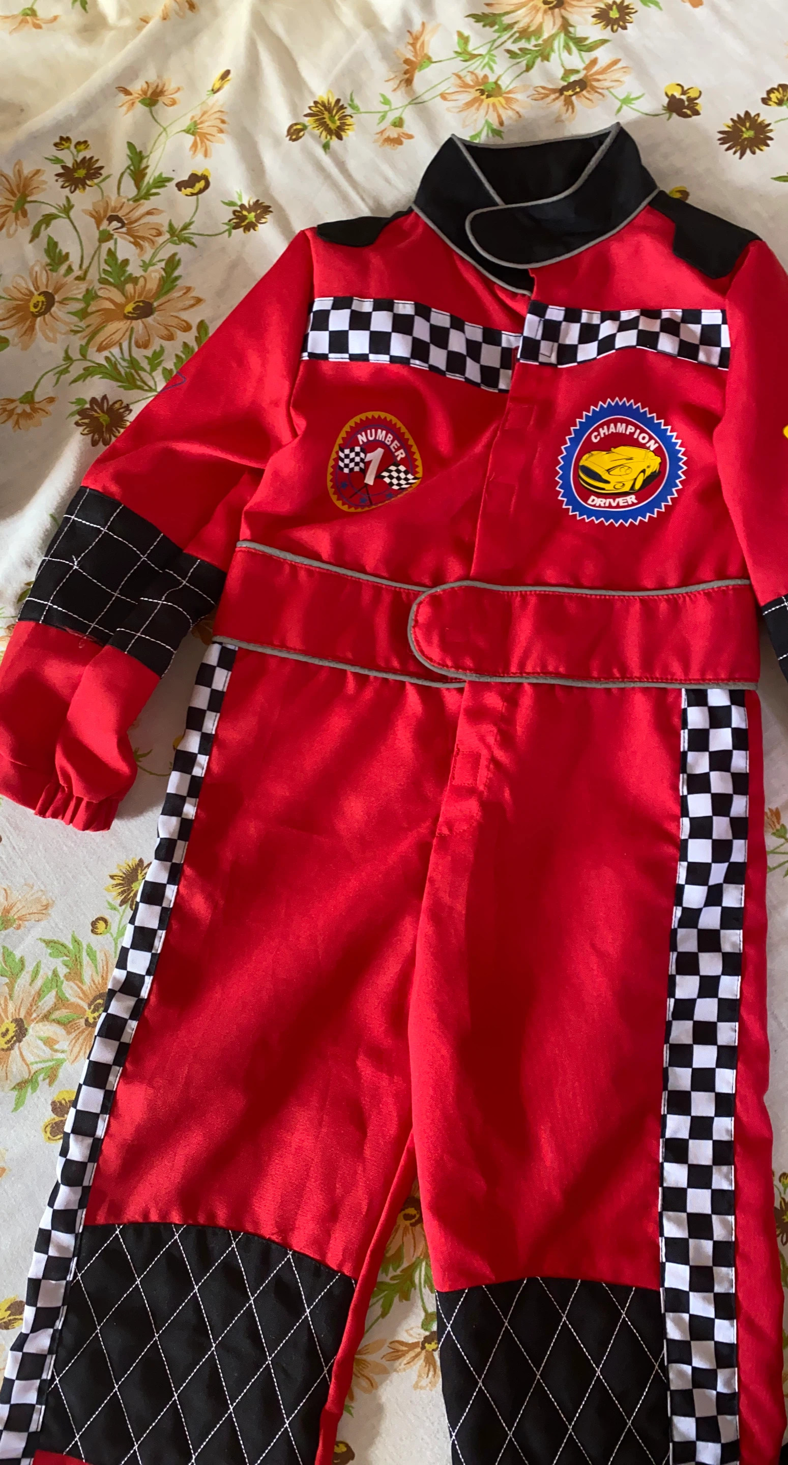 Red Racing Driver Costume