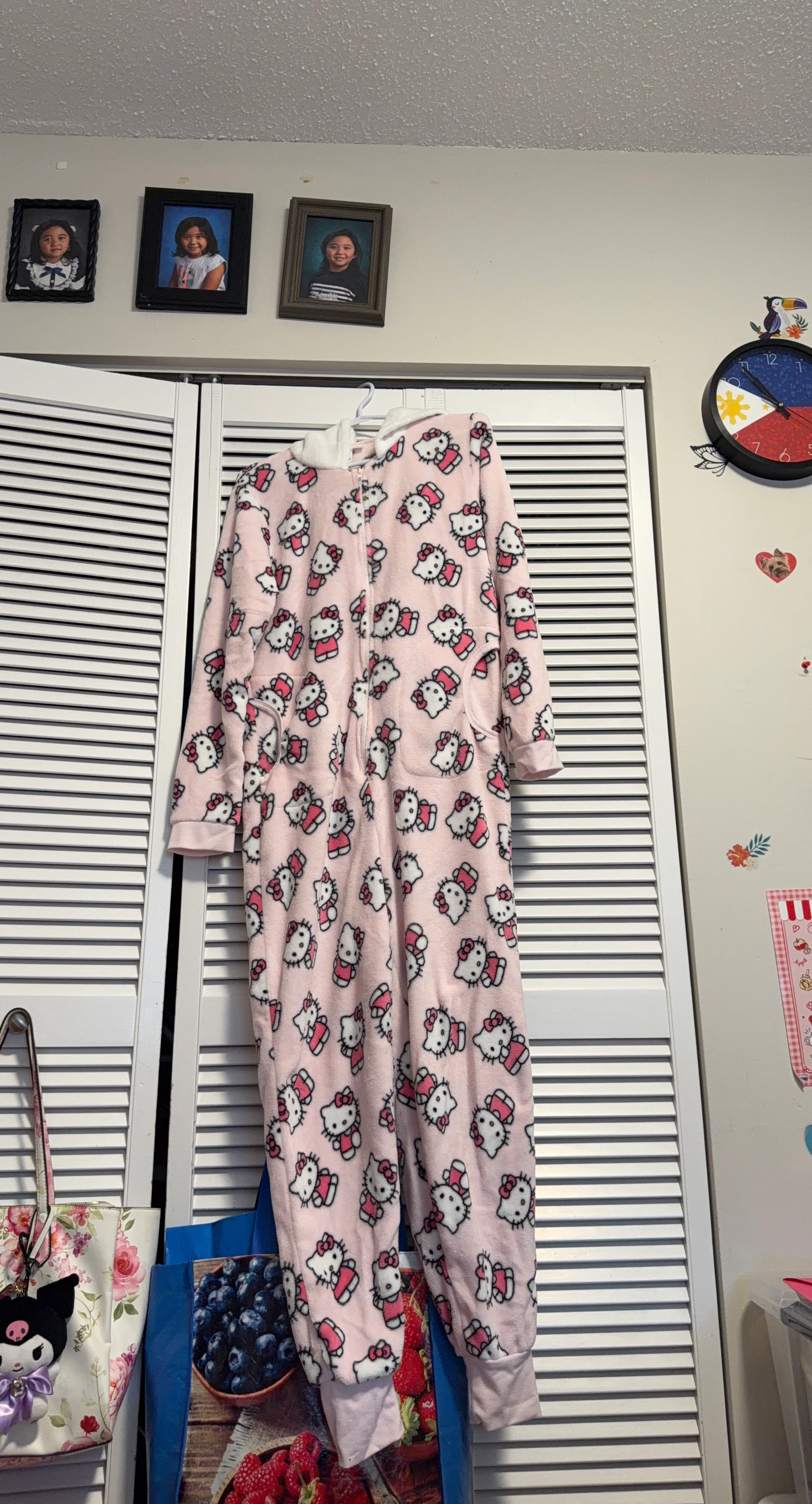 Hello Kitty Fleece Onesie