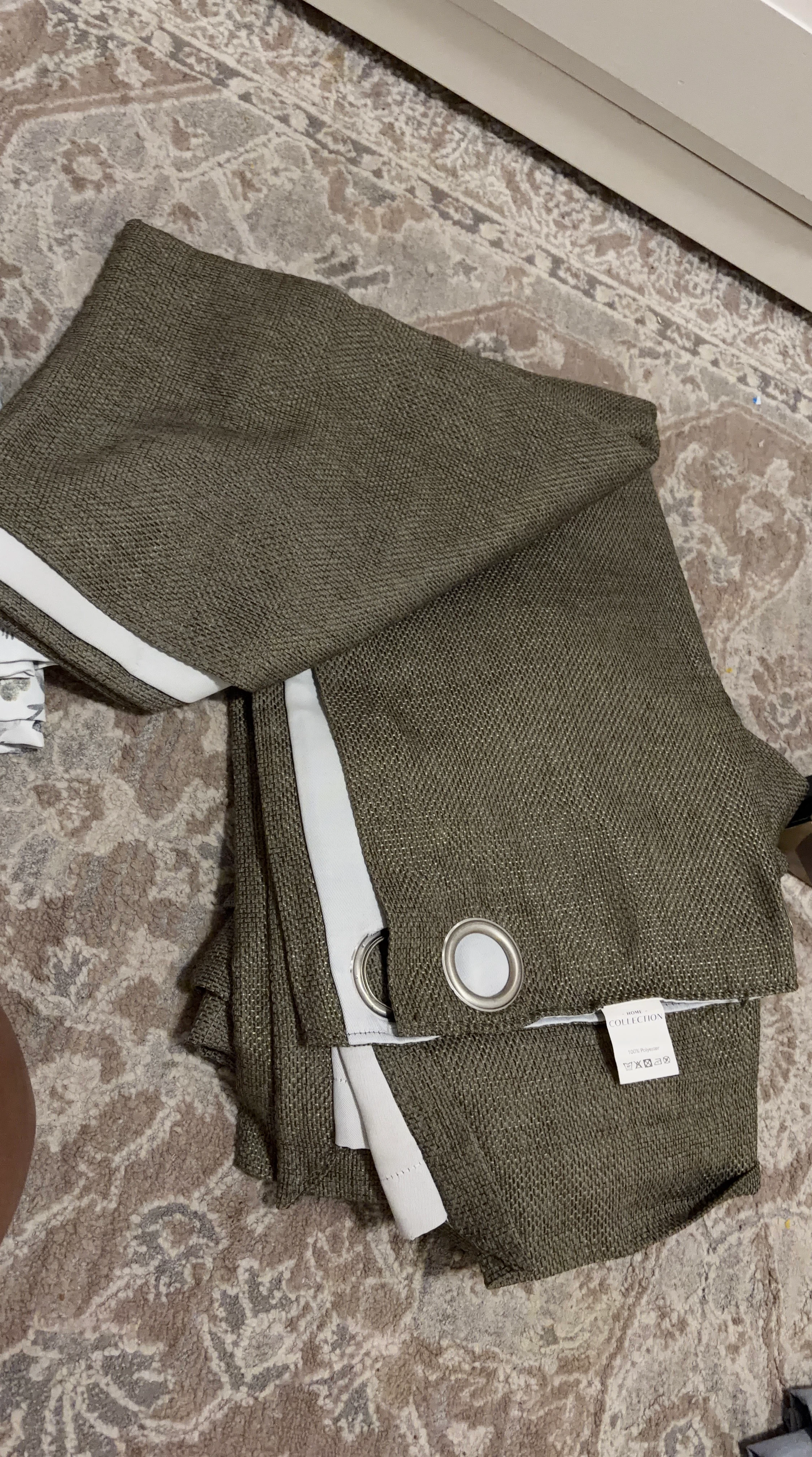 Home Collection Grommet Curtains