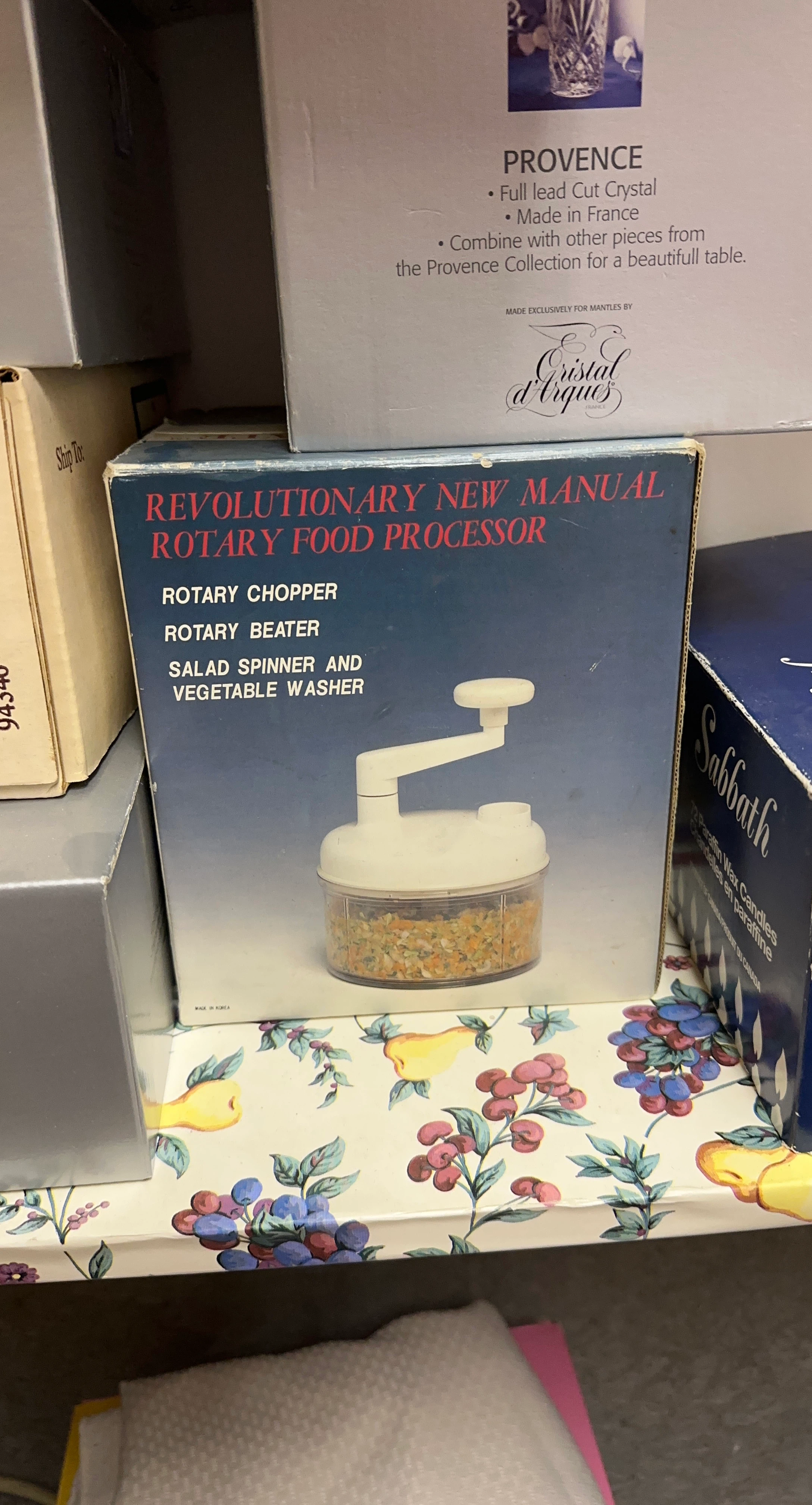 Manual Rotary Food Processor