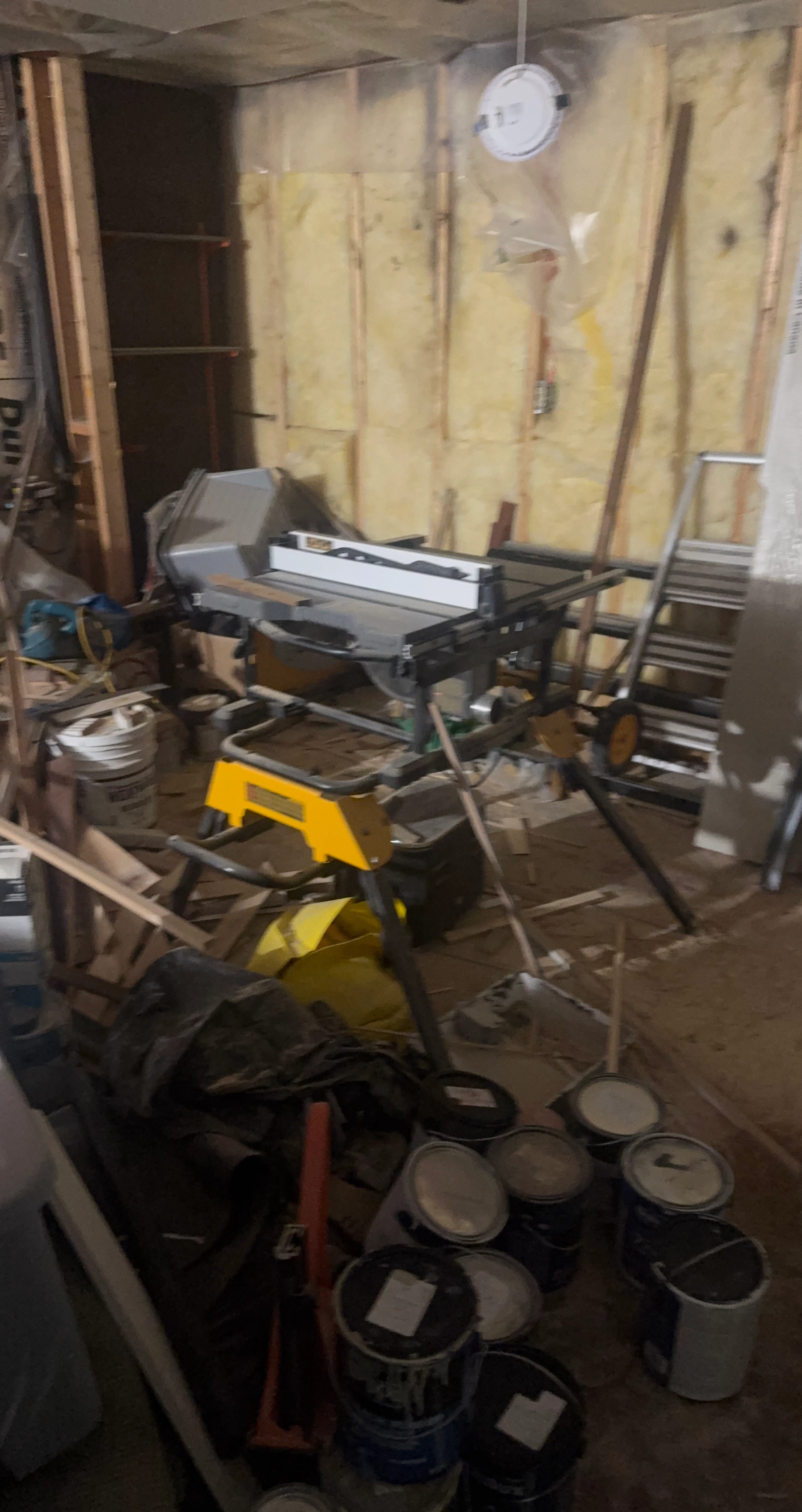 Dewalt Table Saw with Rolling Stand