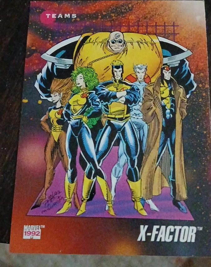 1992 Marvel X-Factor Teams Trading Card
