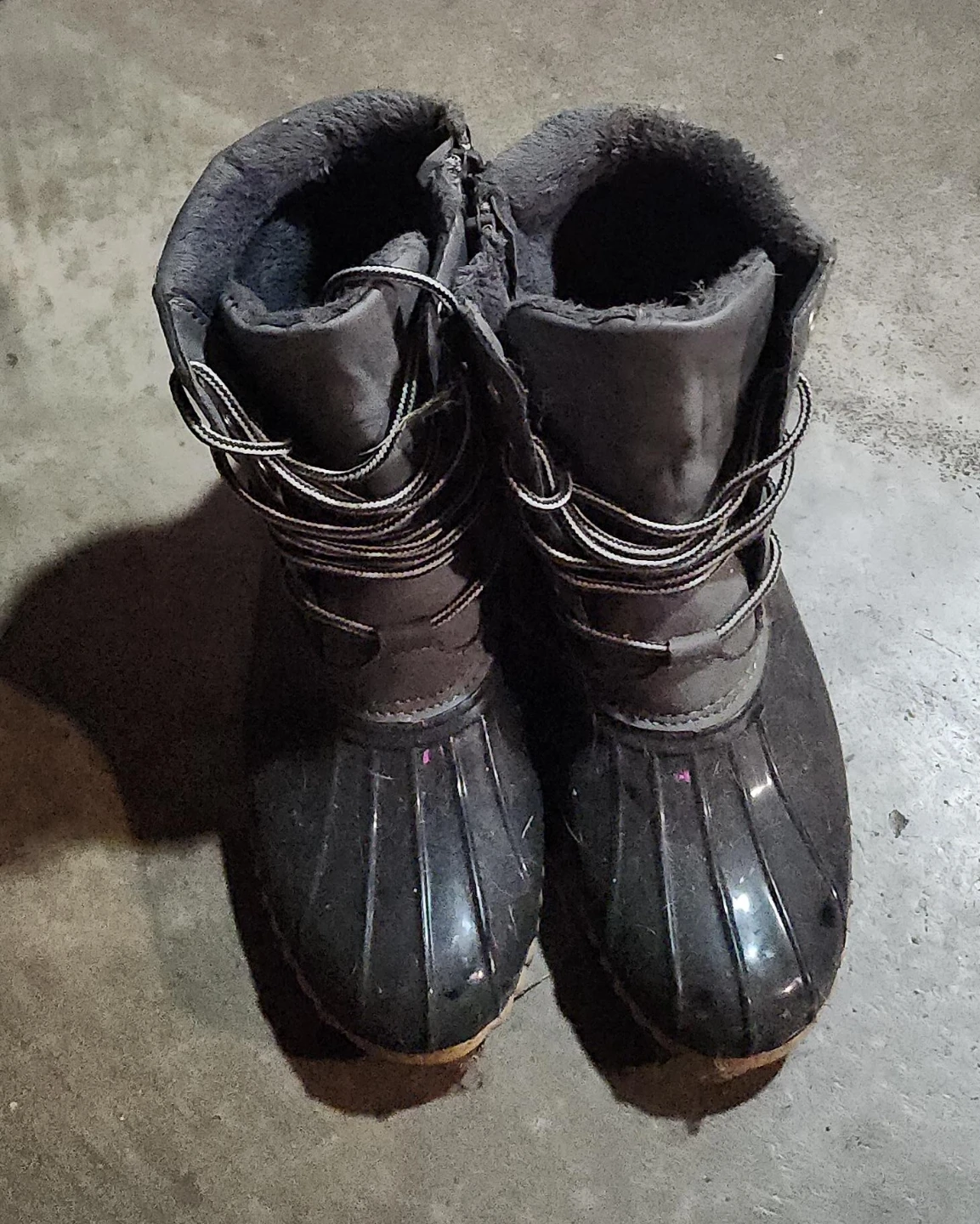 Black Winter Boots