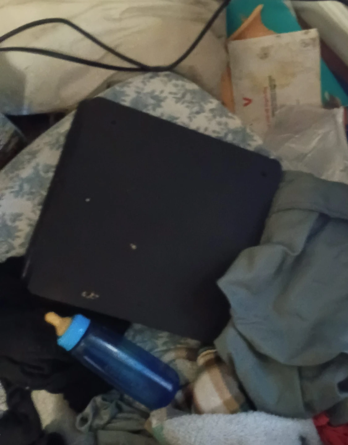Black tablet case