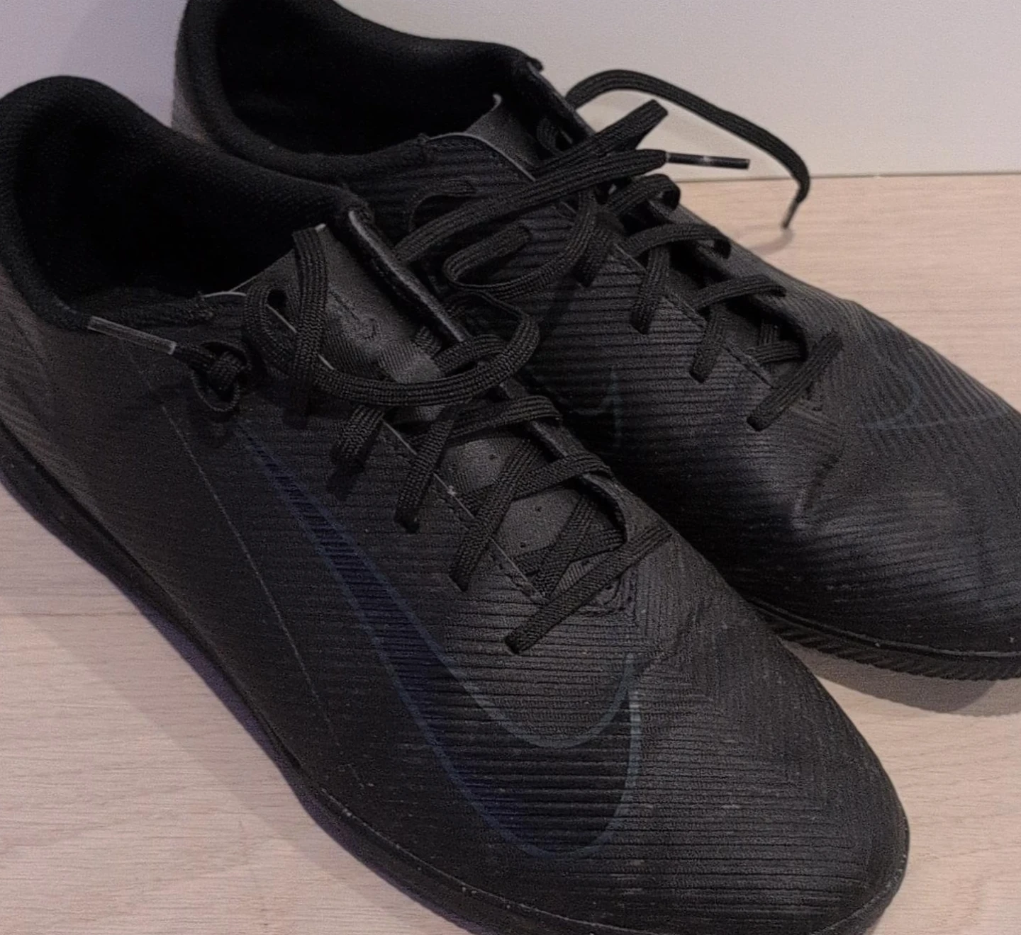 Nike Mercurial Vapor Indoor Soccer Shoes - Black