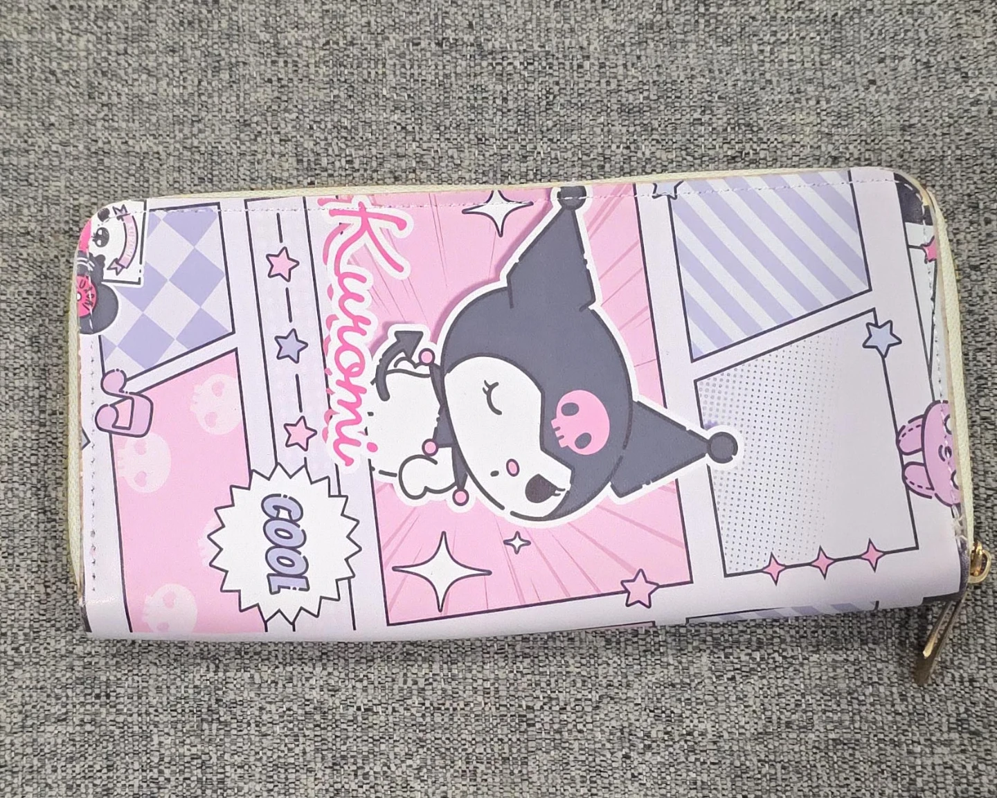 Sanrio Kuromi Comic Style Wallet