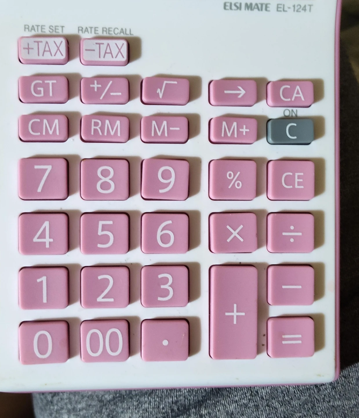 Sharp EL-124T Elsi Mate Calculator