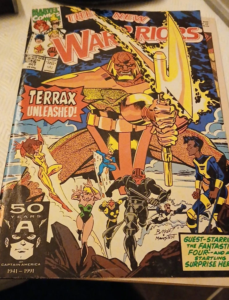 The New Warriors #16 Comic Book