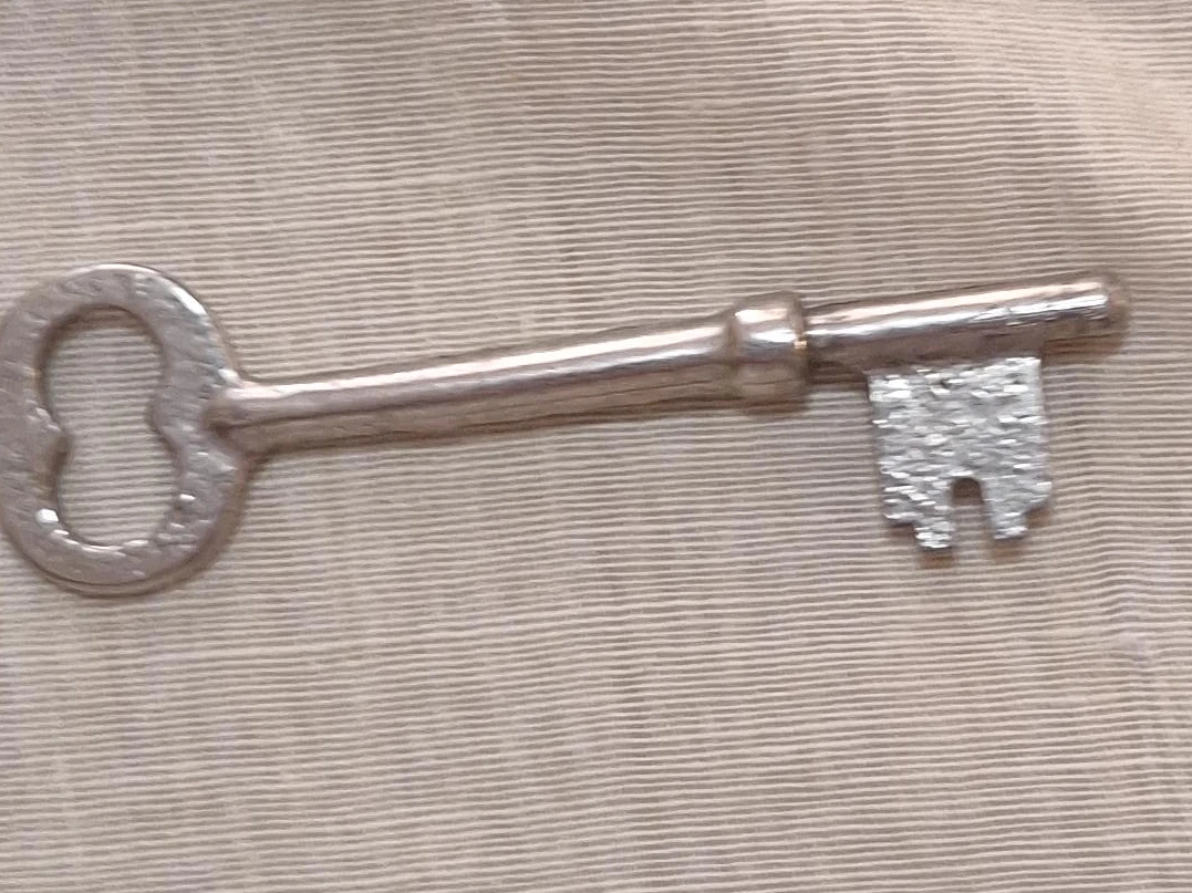 Vintage Metal Skeleton Key
