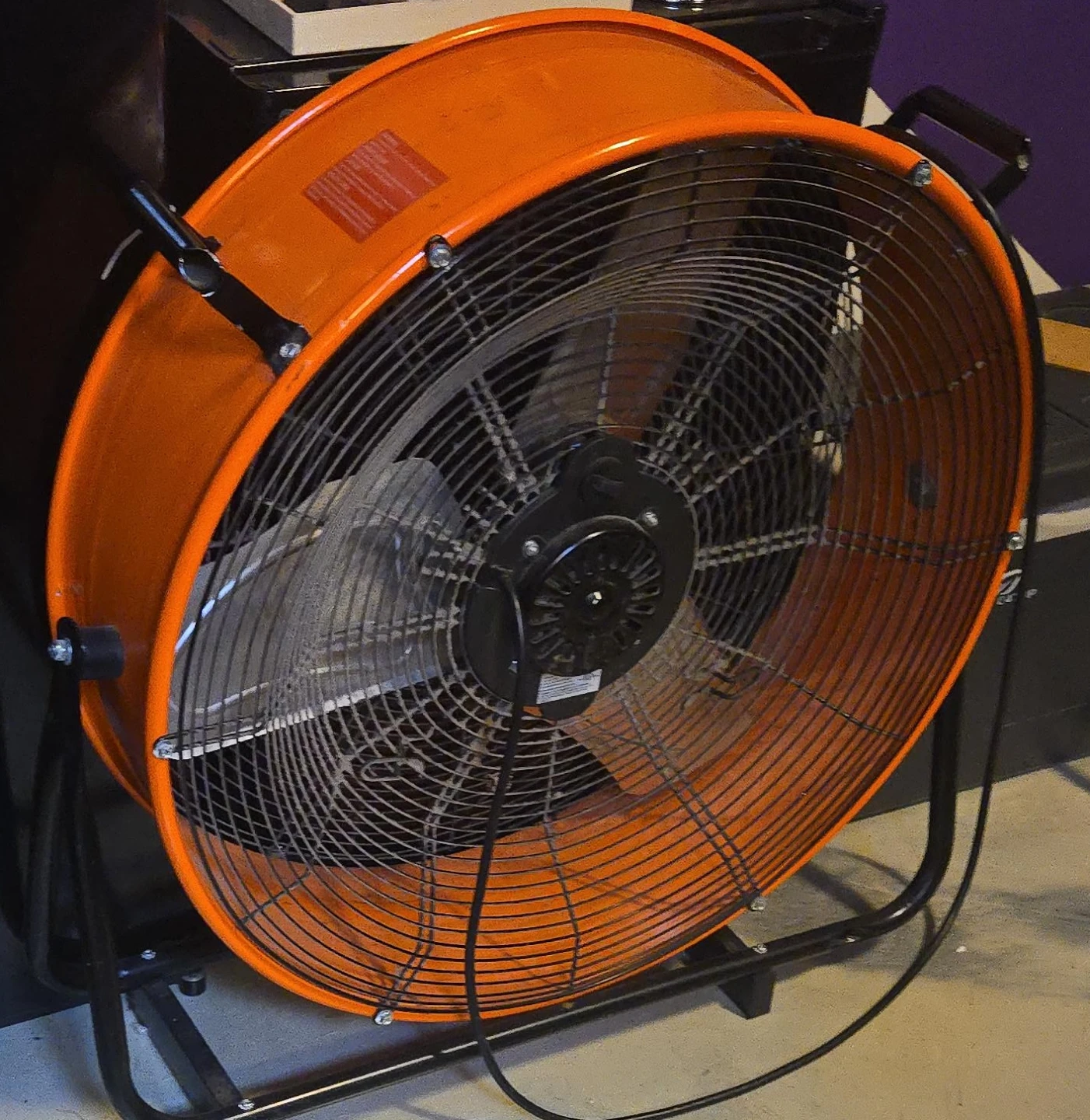 Industrial High-Velocity Floor Fan