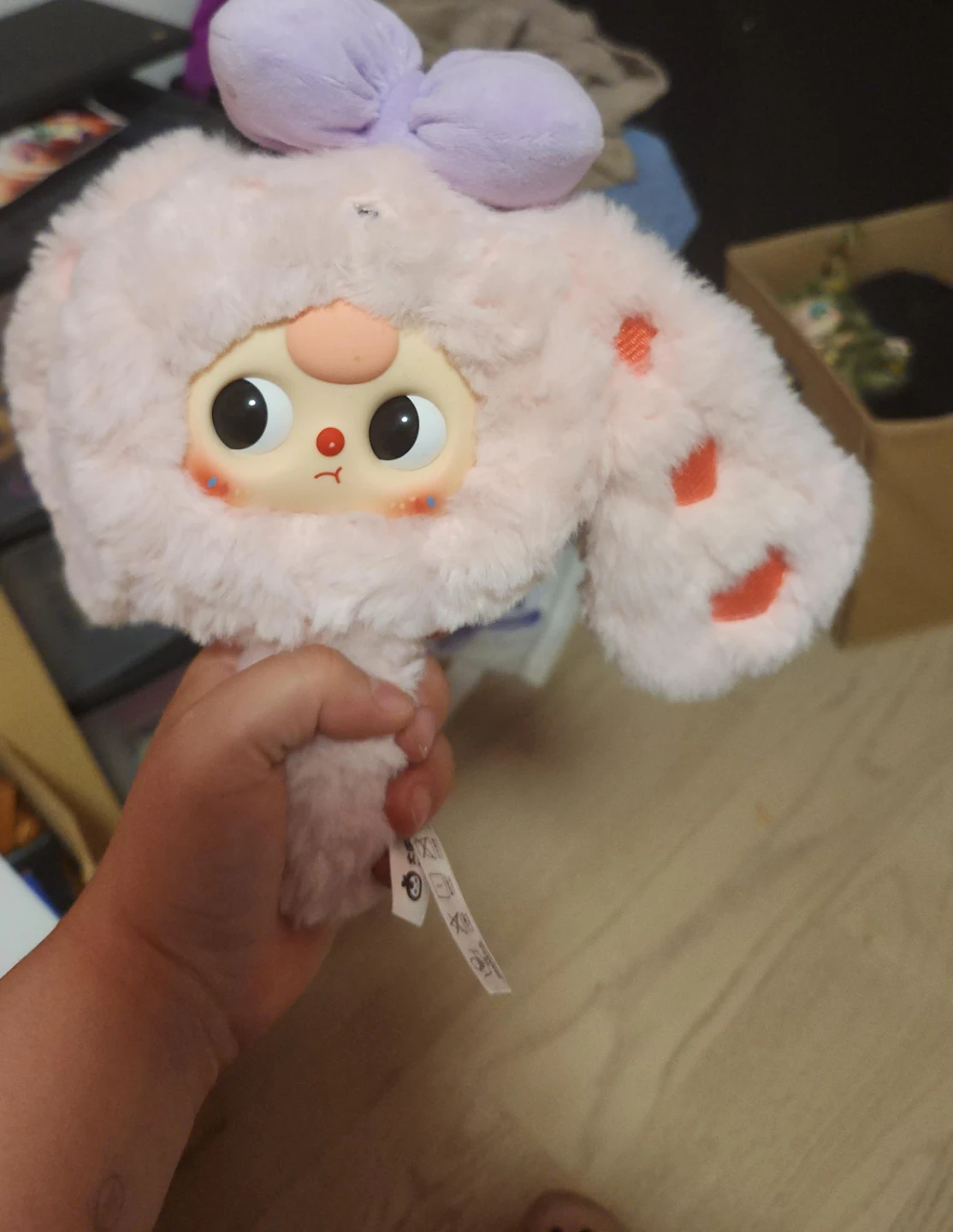 Pop Mart Baby Bunny Plush Handheld Fan