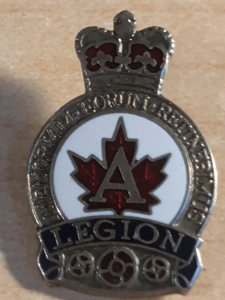 Royal Canadian Legion Pin