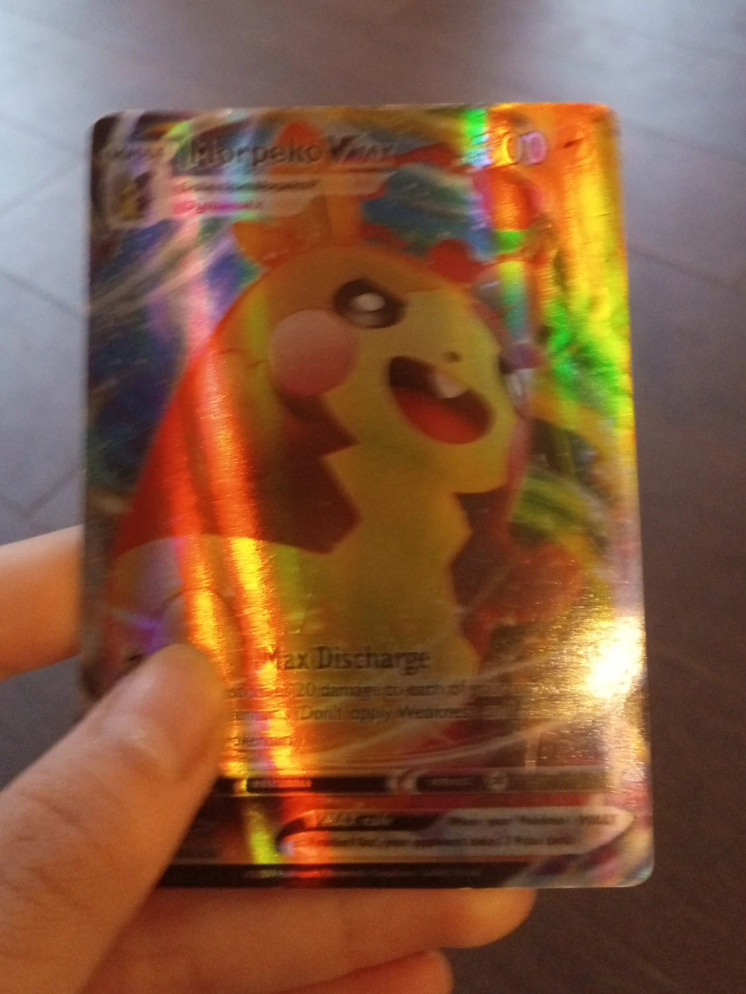 Morpeko VMAX Holo Pokemon Card