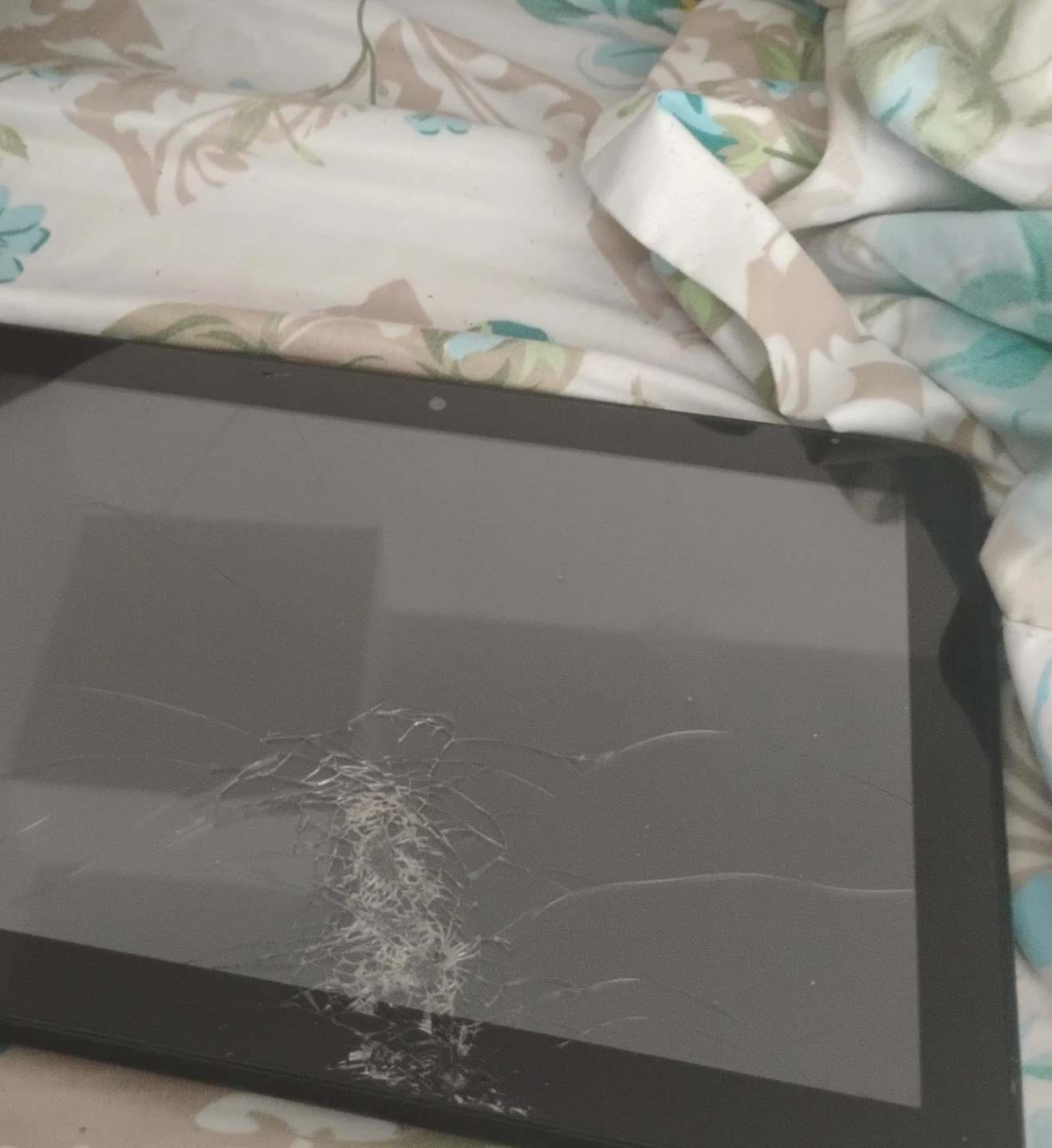 Damaged Black Tablet
