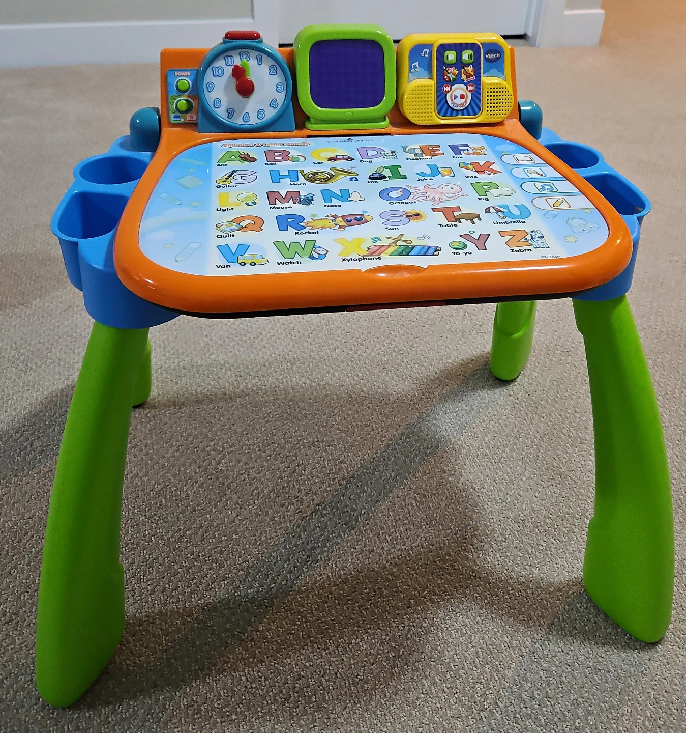 VTech Alphabet Learning Activity Table