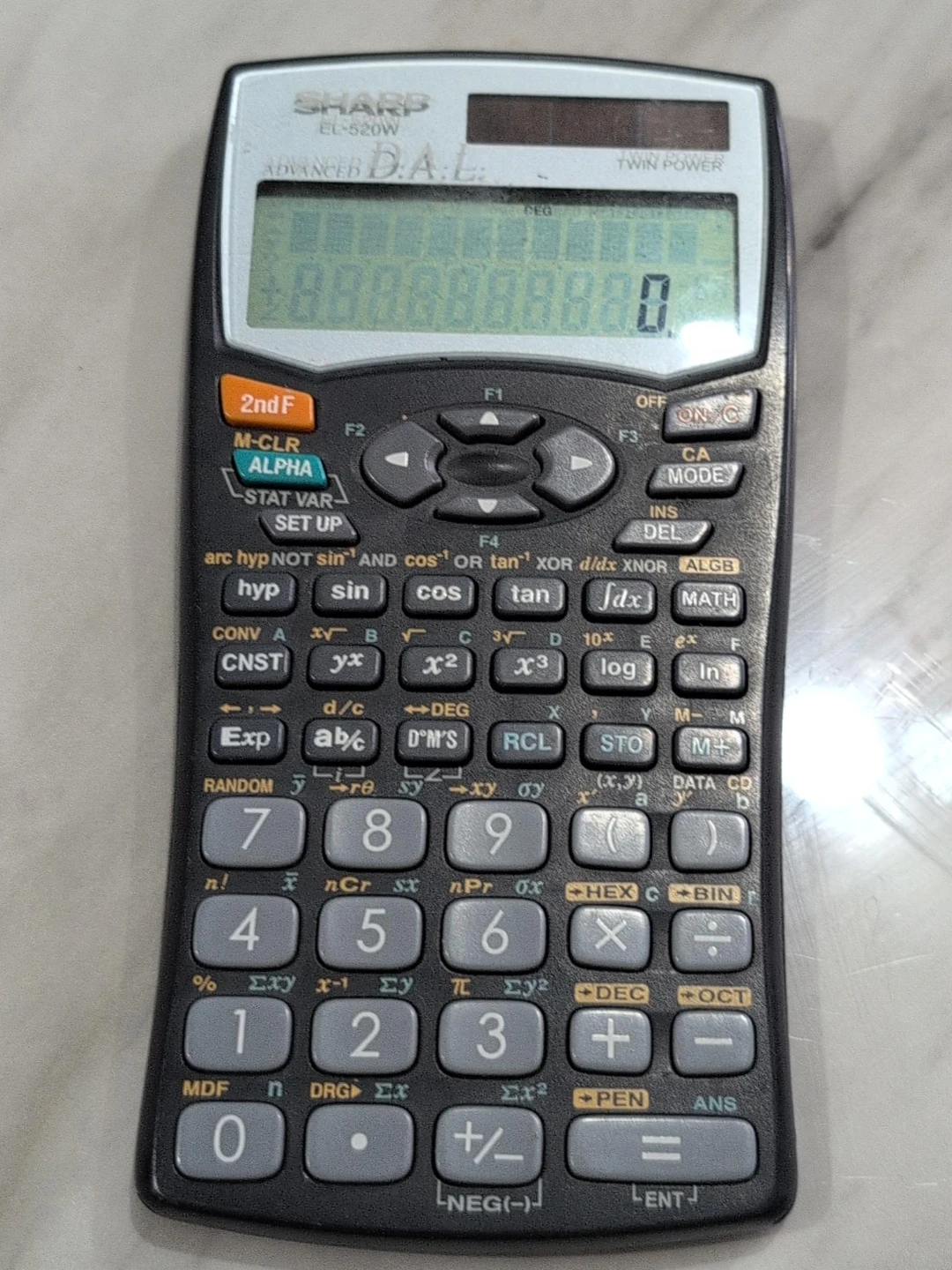 Sharp EL-520W Scientific Calculator