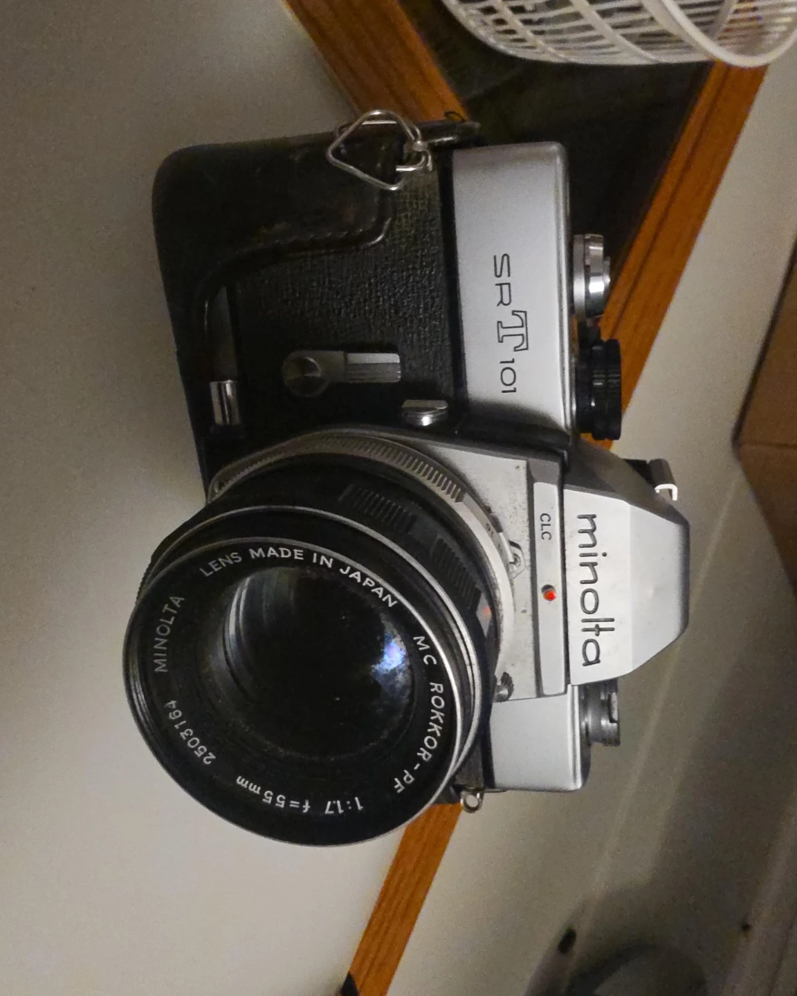 Minolta SR-T 101 Camera with MC Rokkor-PF 55mm Lens