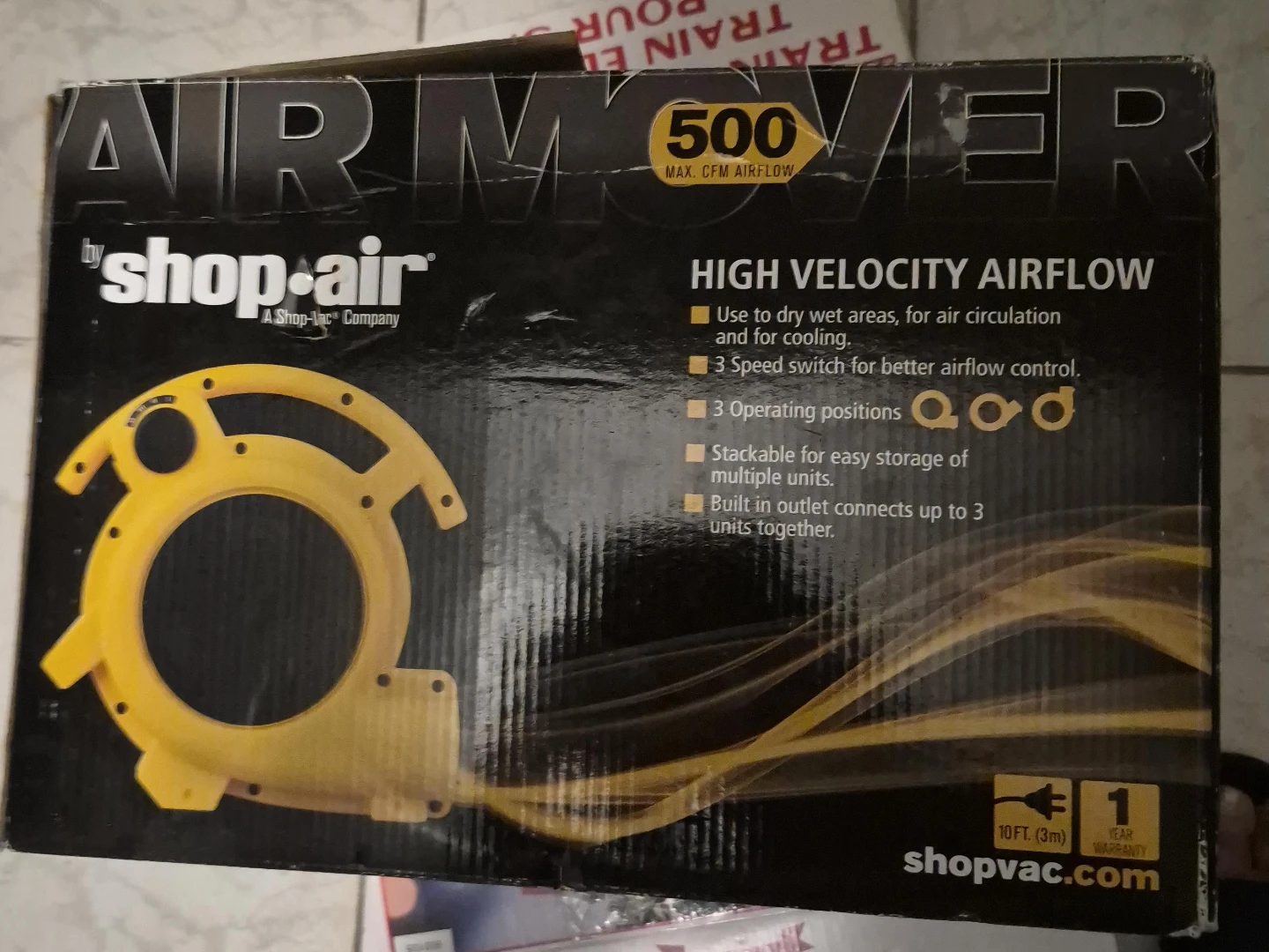 Shop-Air 500 CFM Air Mover