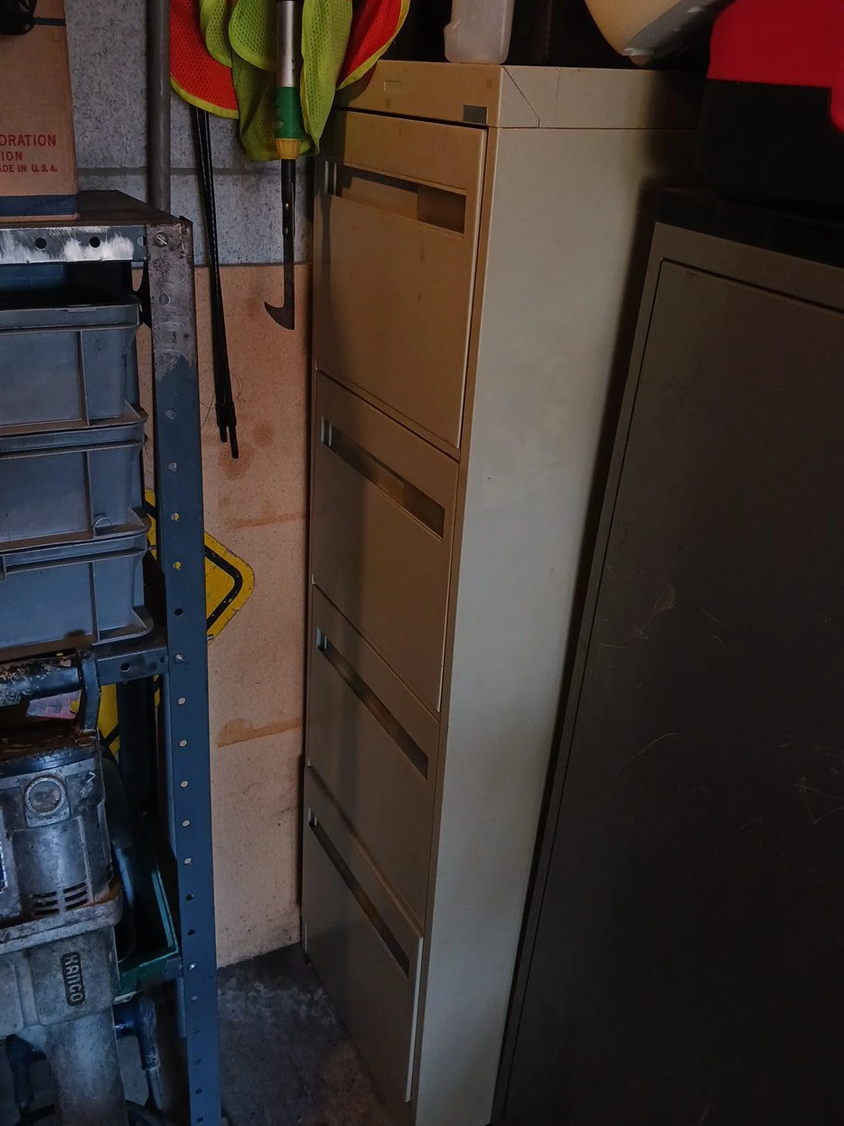4-Drawer Metal Filing Cabinet