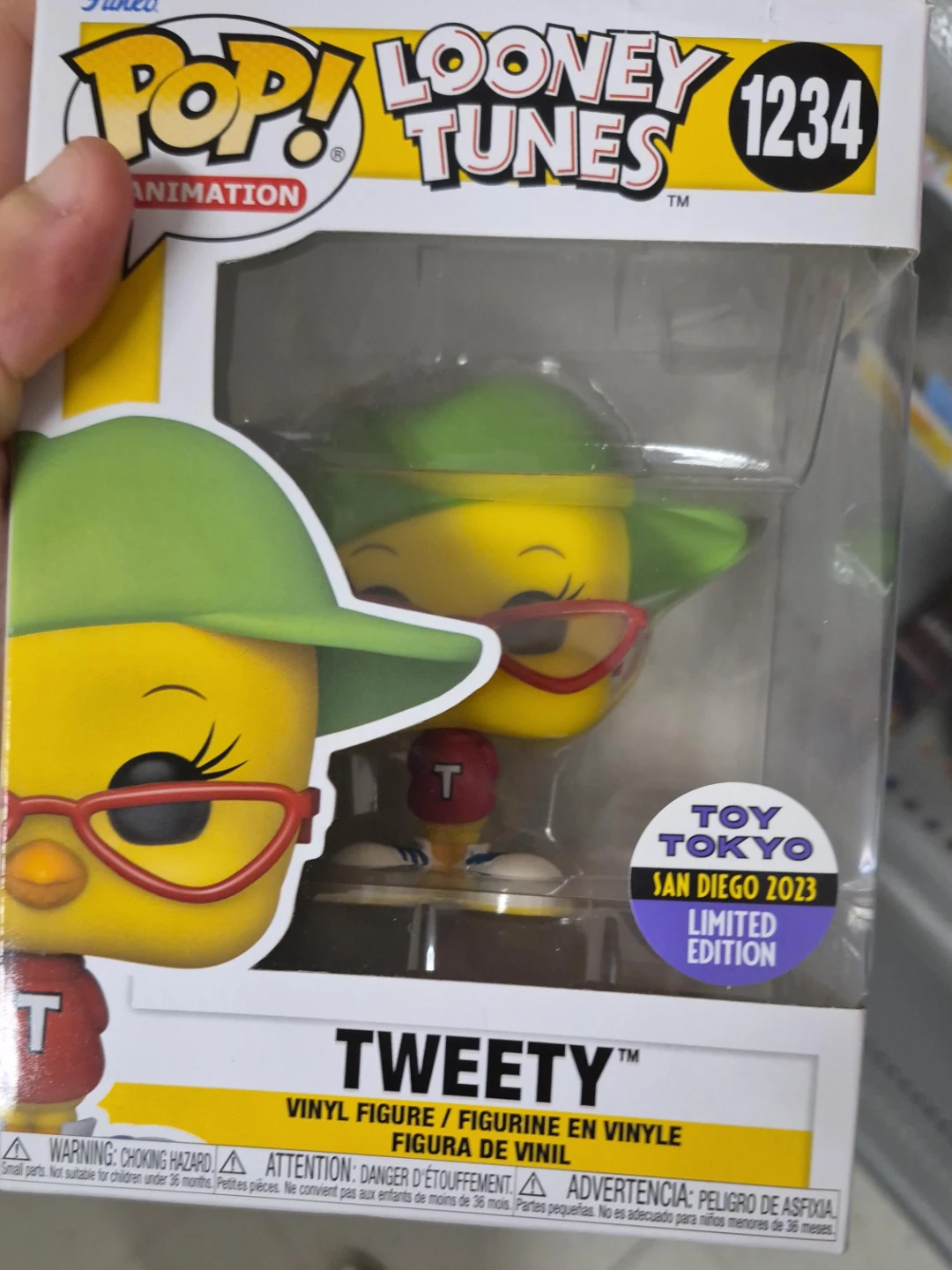 Funko Pop Looney Tunes Tweety 1234 Toy Tokyo 2023