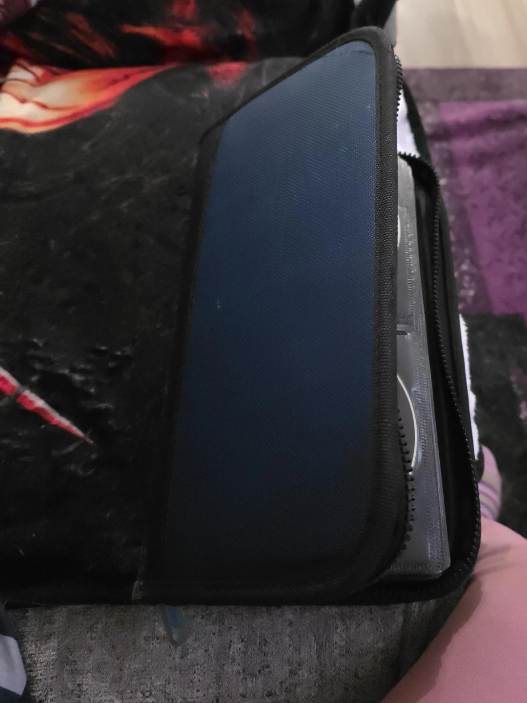 Blue CD DVD Storage Case