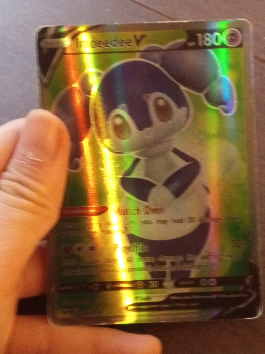 Pokemon Indeedee V Trading Card