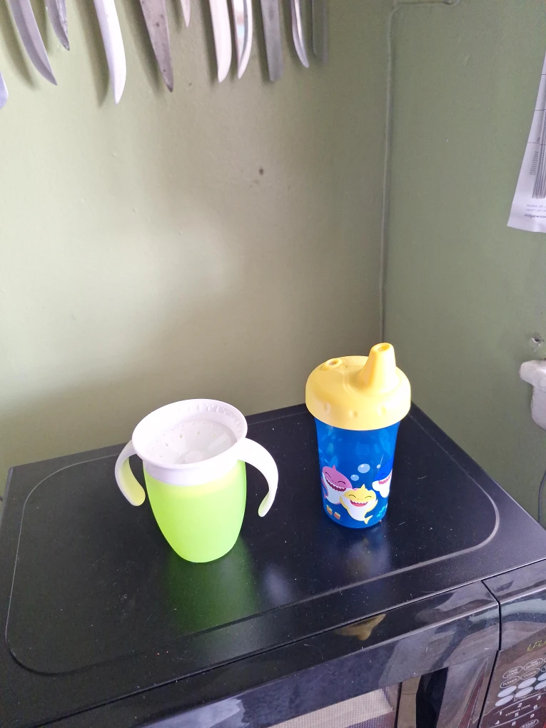 Munchkin and Baby Shark Sippy Cups