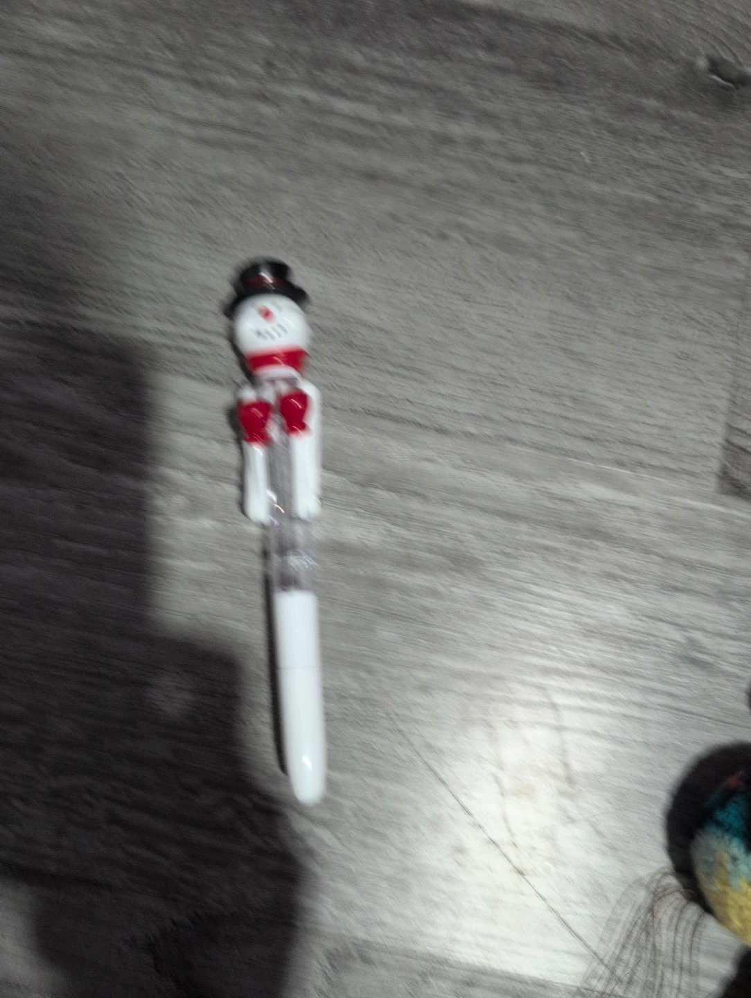 Snowman Christmas Pen