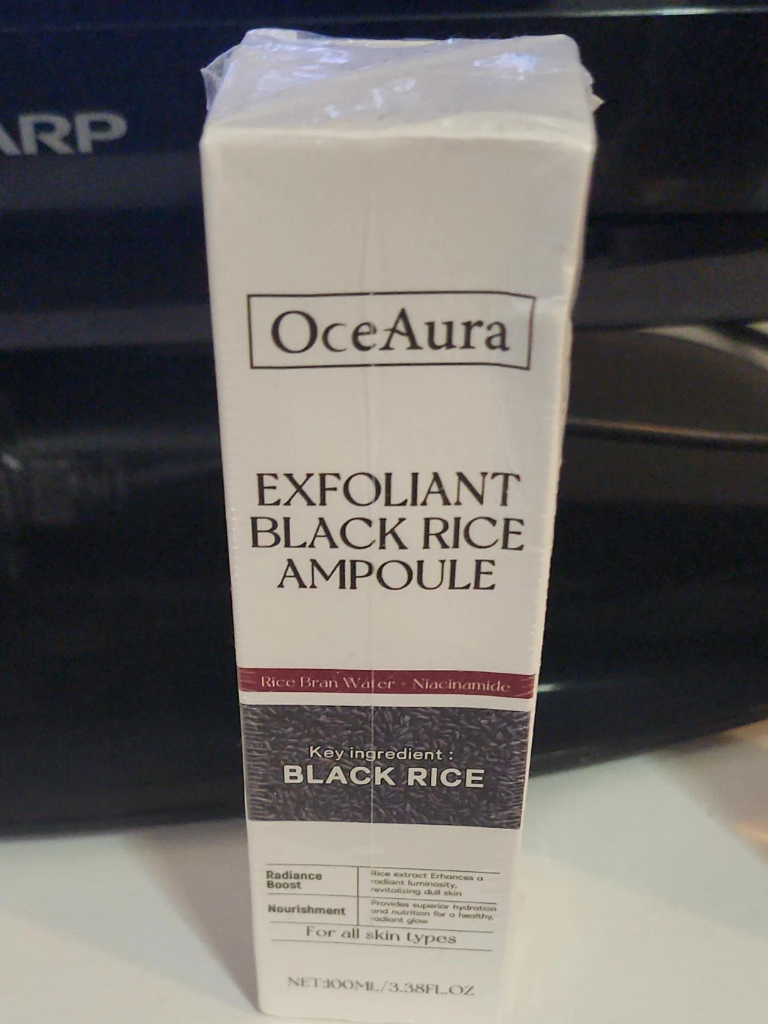 OceAura Exfoliant Black Rice Ampoule 100ml