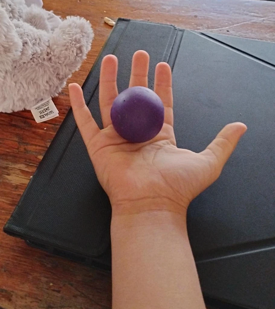 Purple Play Dough Ball