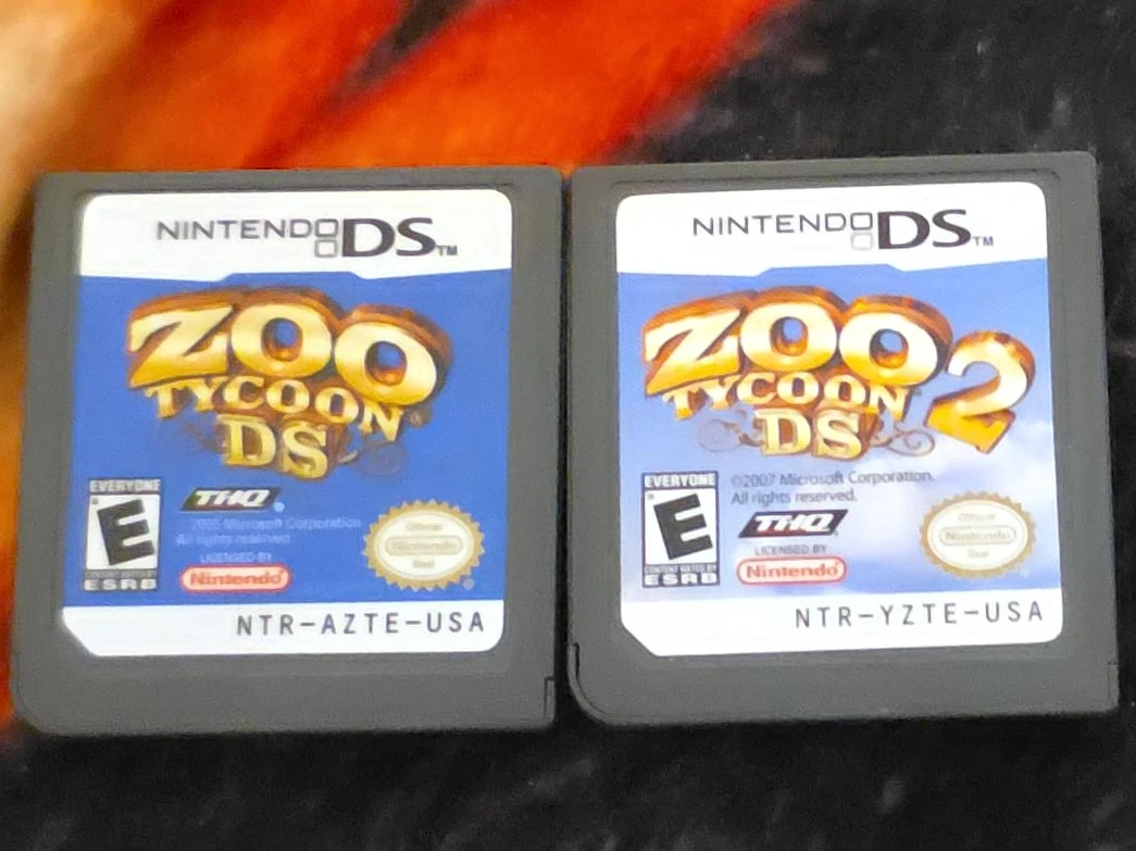 Zoo Tycoon DS and Zoo Tycoon 2 DS Games