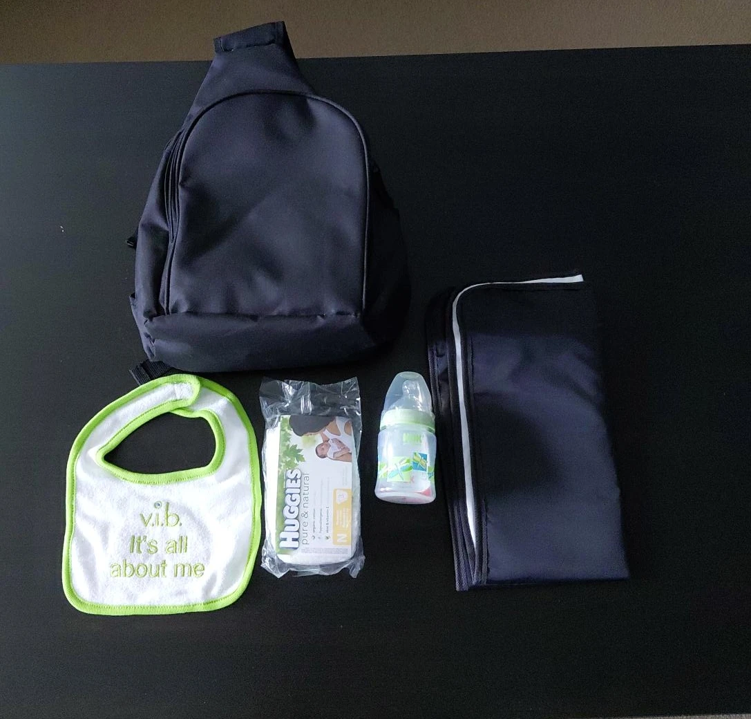 Baby Essentials Diaper Bag Set