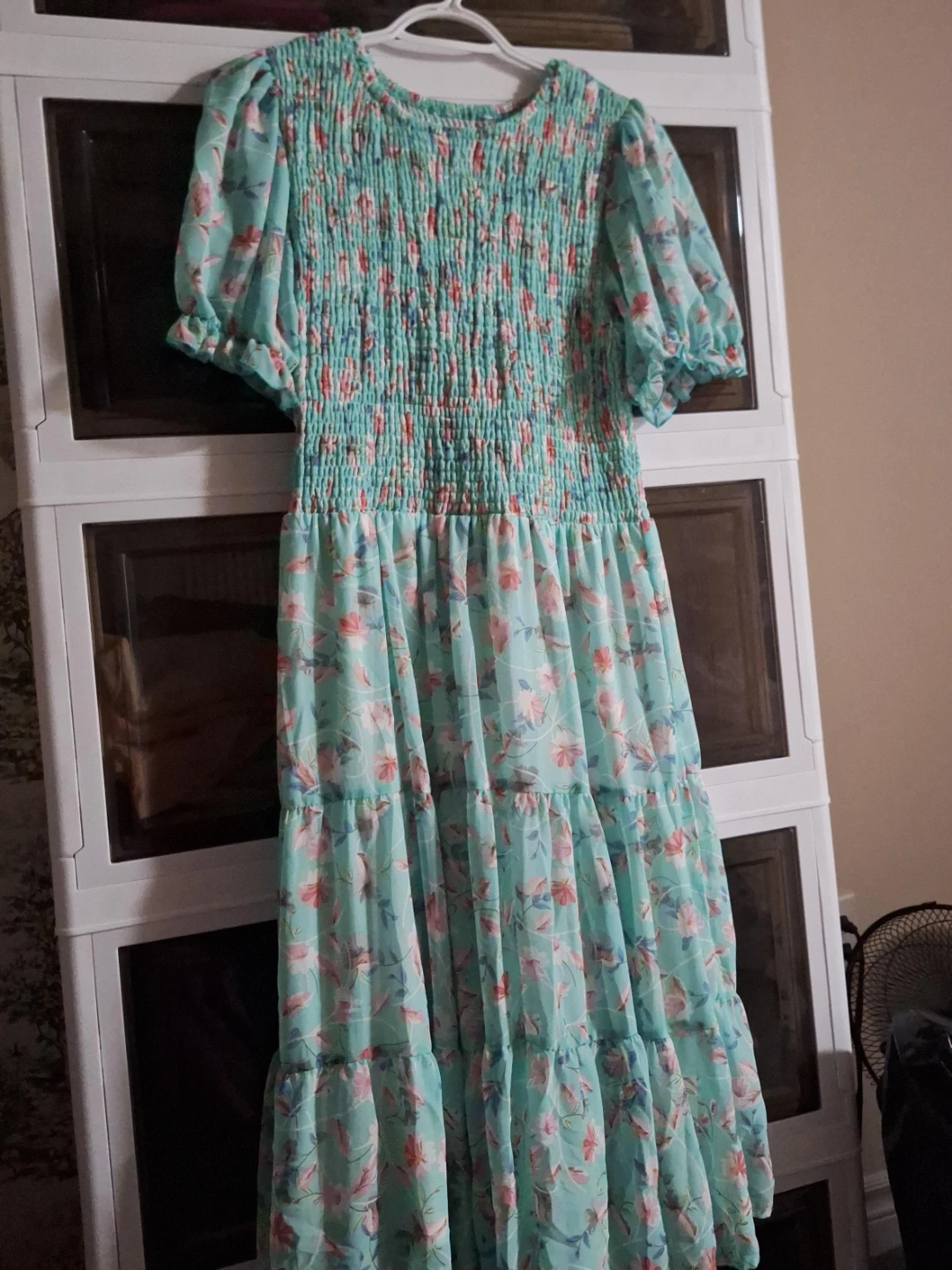 Floral Smocked Maxi Dress