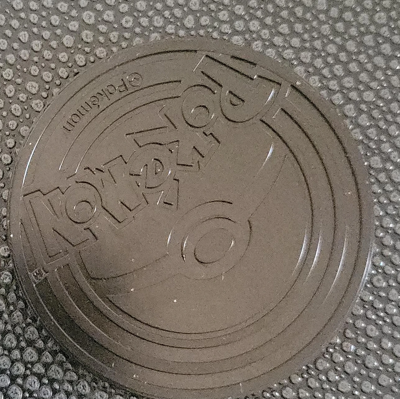 Pokemon Black Plastic Coin Token