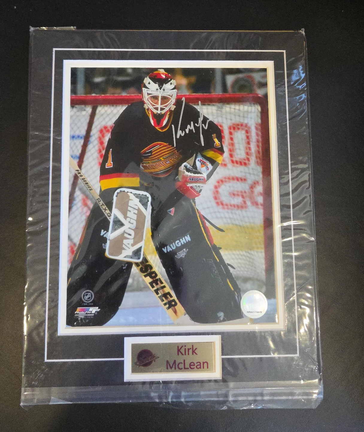 Kirk McLean Autographed Vancouver Canucks Photo