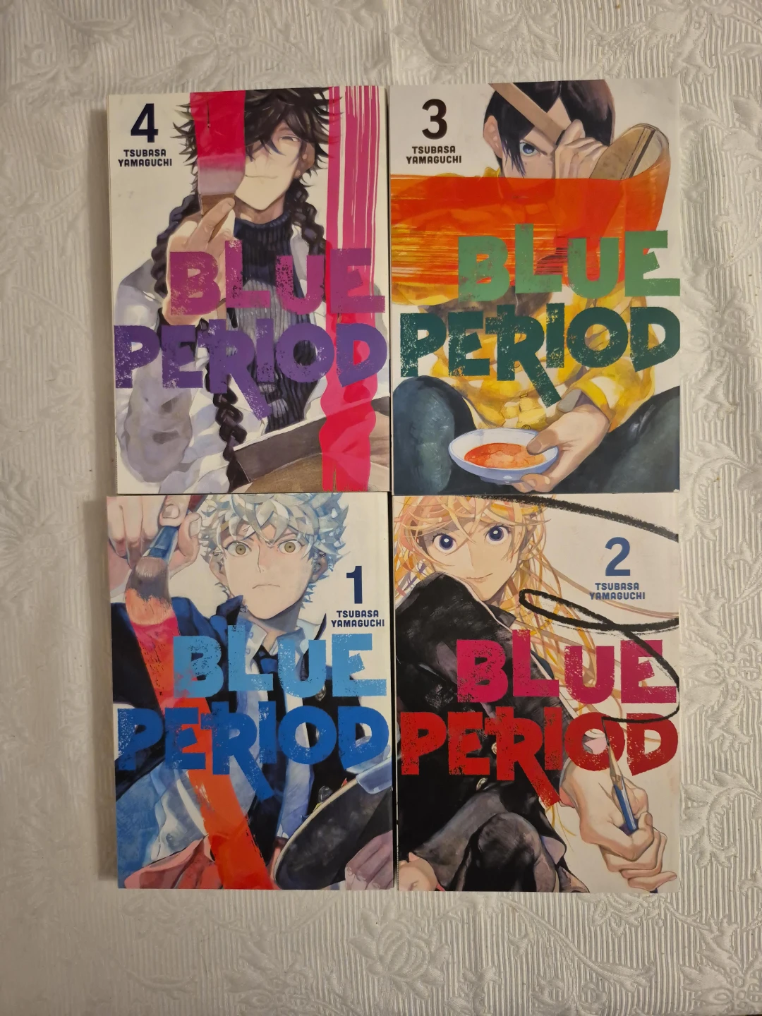 Blue Period Manga Volumes 1-4