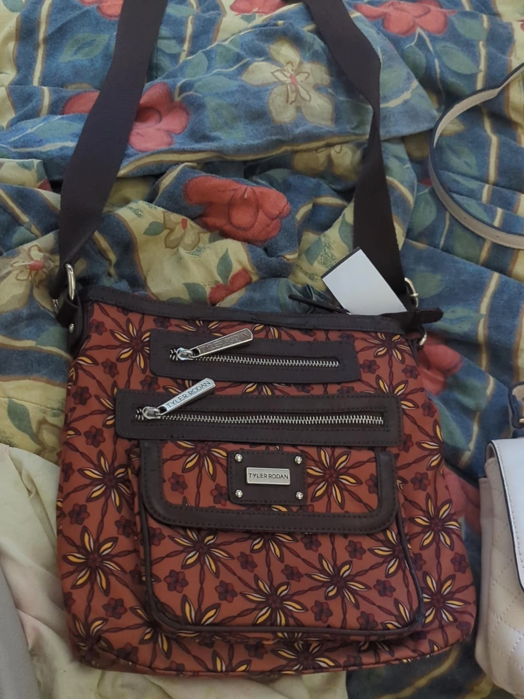Tyler Rodan Floral Crossbody Bag