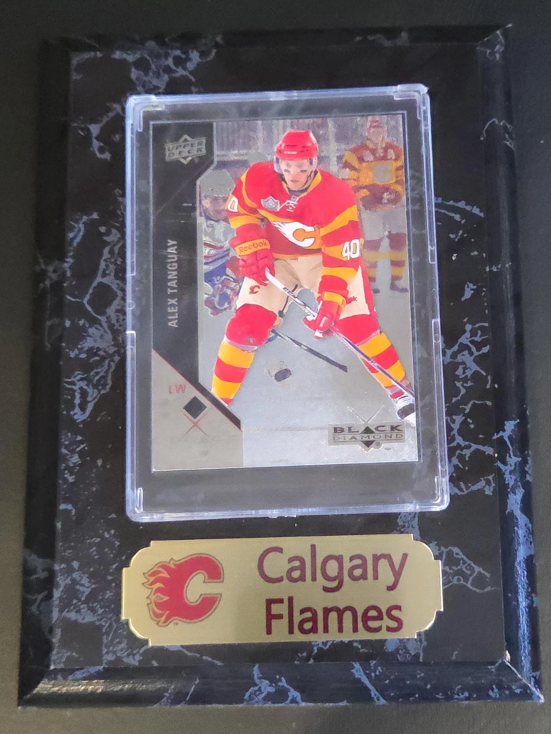 Alex Tanguay Calgary Flames Black Diamond Trading Card