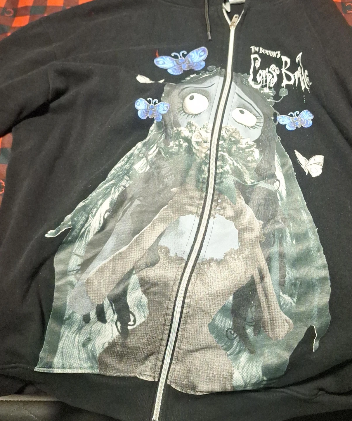 Tim Burton's Corpse Bride Zip-Up Hoodie