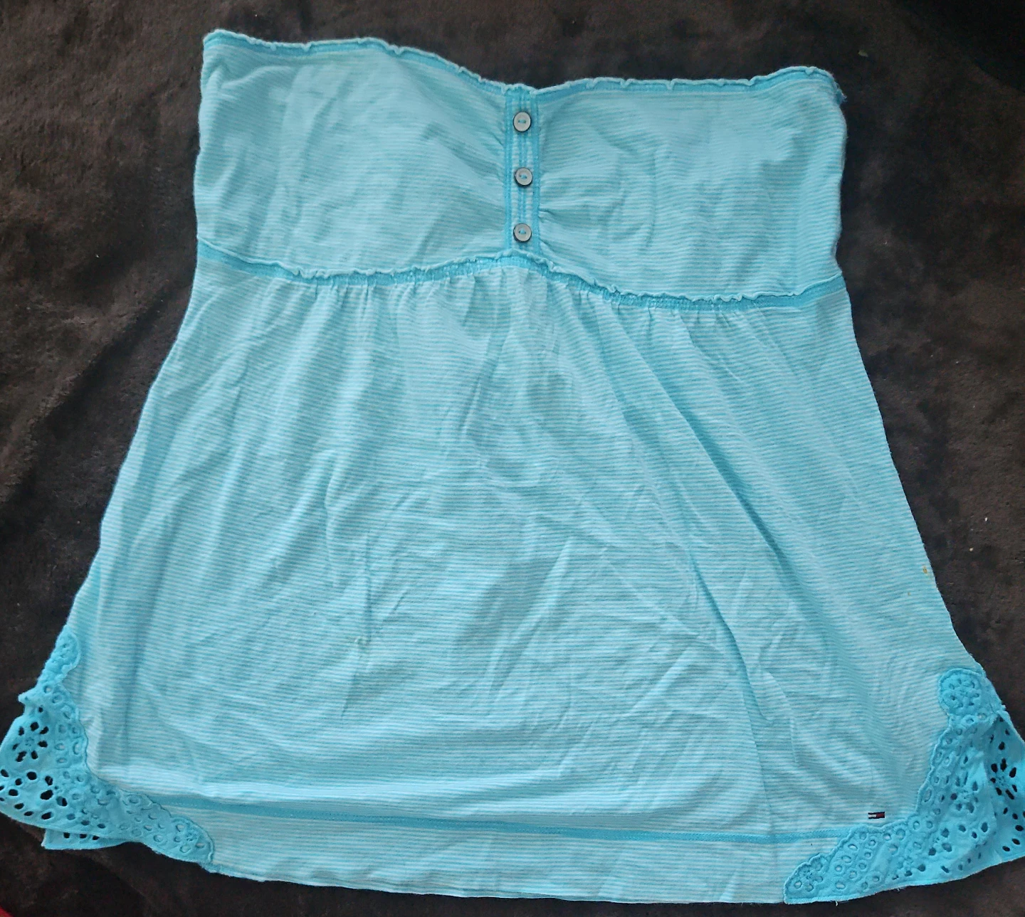 Tommy Hilfiger Denim Strapless Top